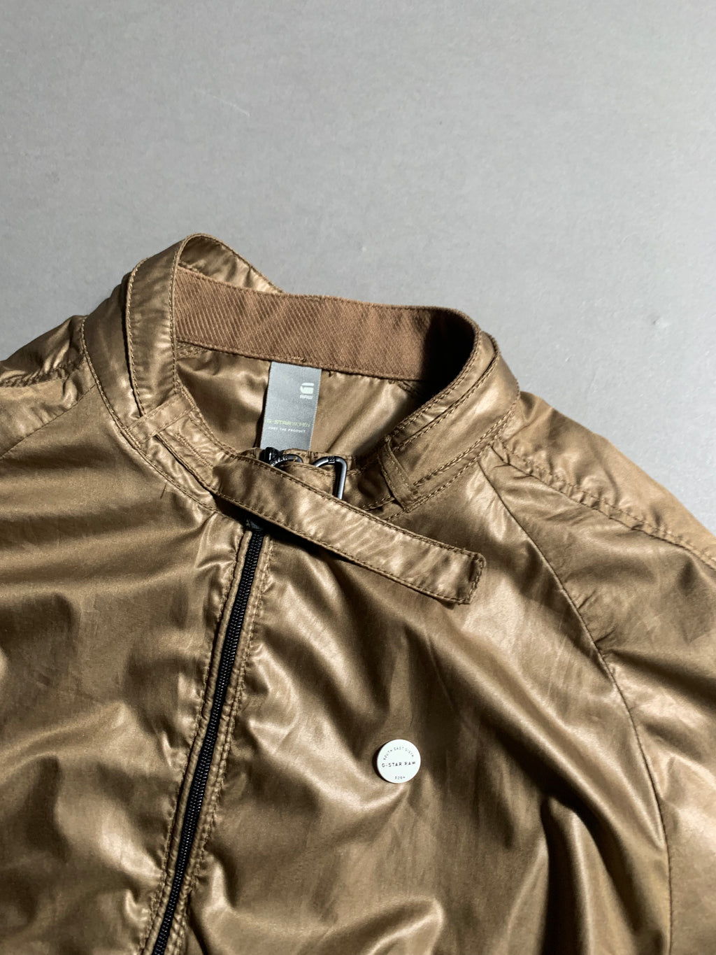 G-Star Raw Vintage Y2K Racer Biker Utility Jacket S Womens
