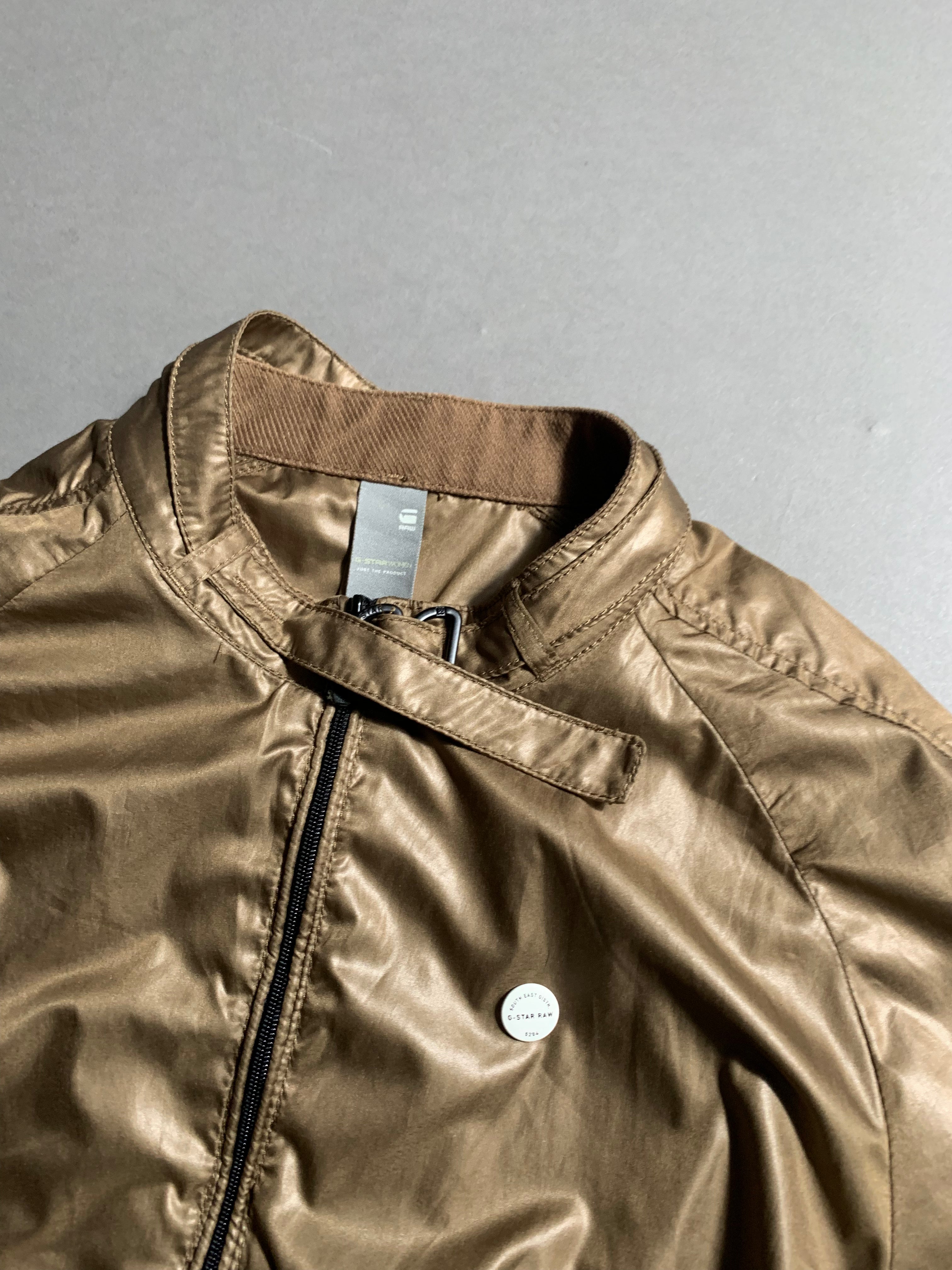 G-Star Raw Vintage Y2K Racer Biker Utility Jacket S Womens