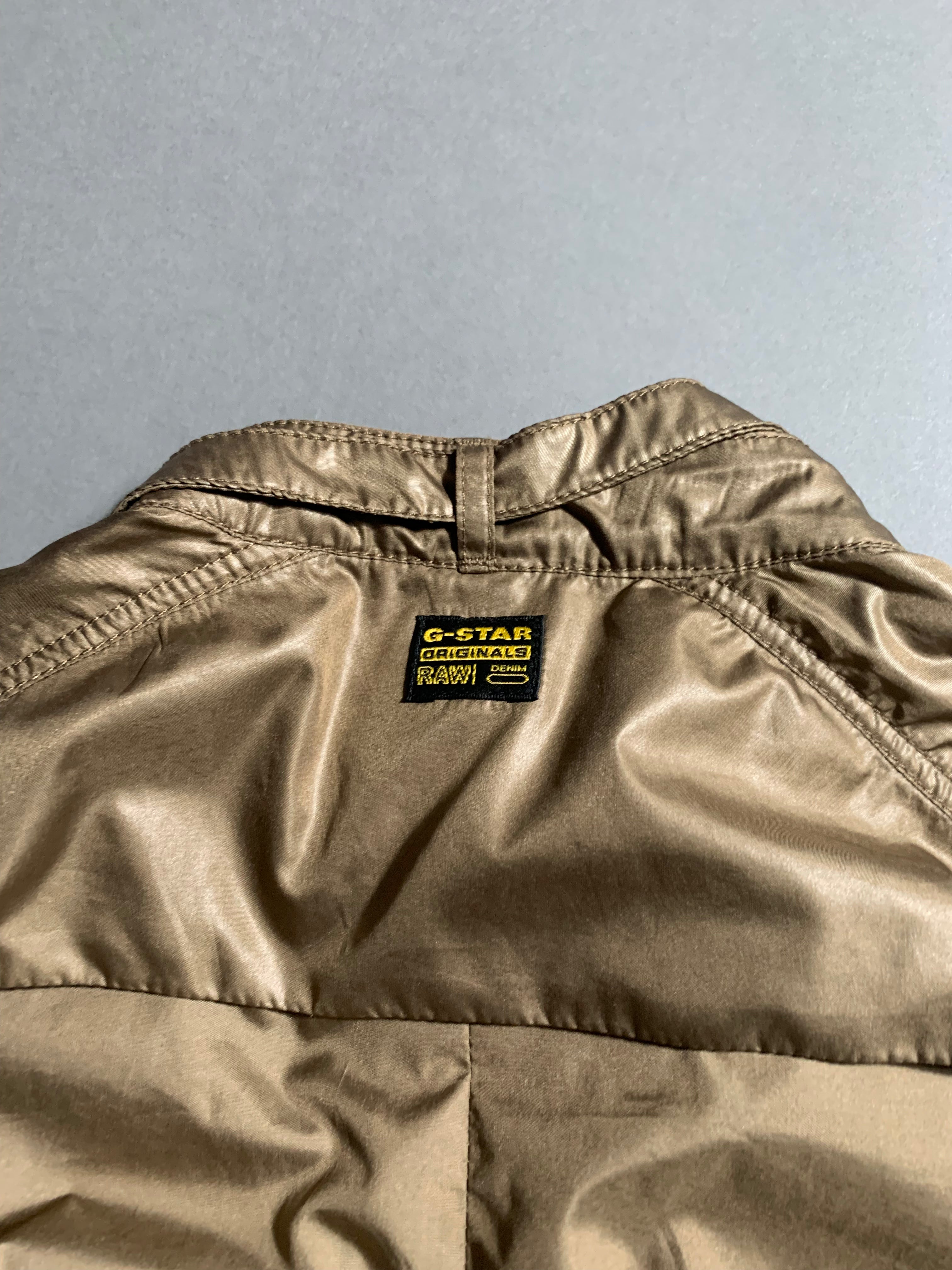 G-Star Raw Vintage Y2K Racer Biker Utility Jacket S Womens