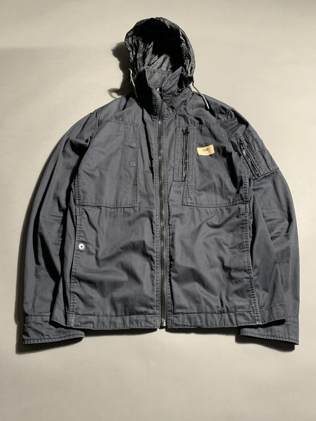 G-Star Raw Vintage Y2K Utility Military Style Jacket L Mens
