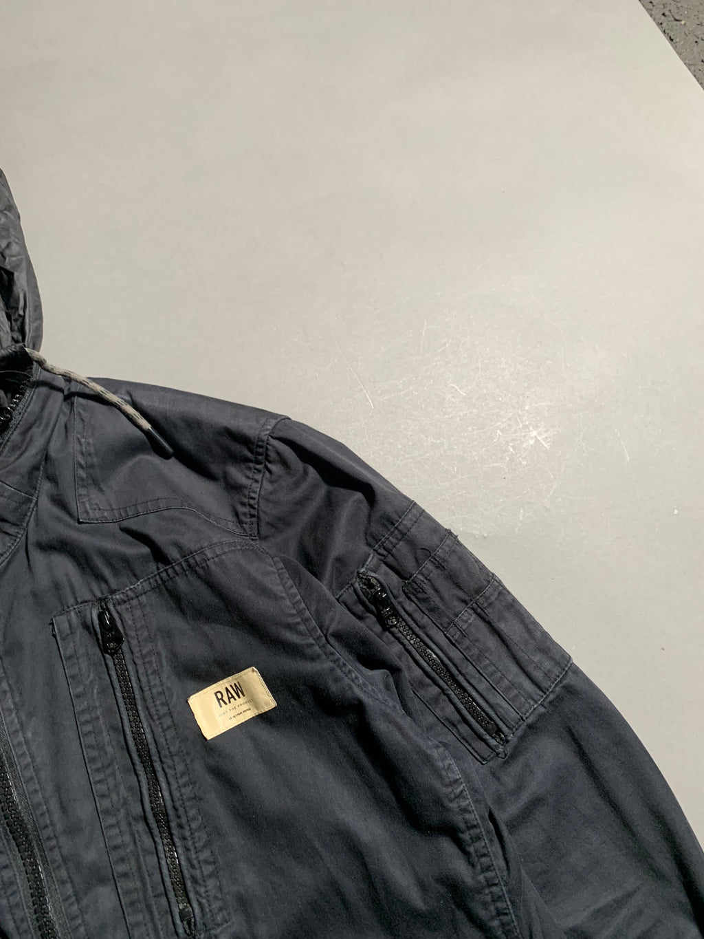 G-Star Raw Vintage Y2K Utility Military Style Jacket L Mens