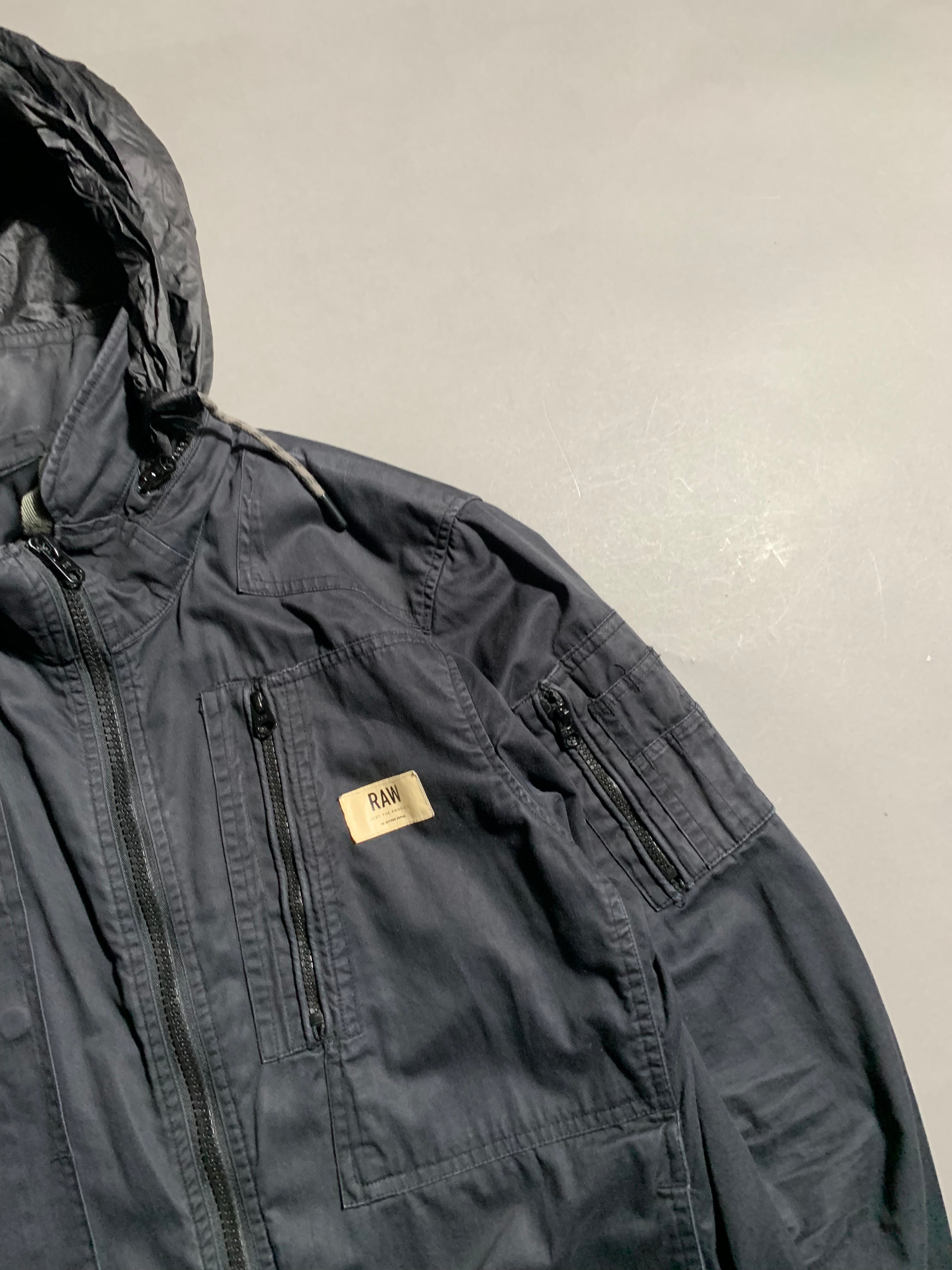 G-Star Raw Vintage Y2K Utility Military Style Jacket L Mens