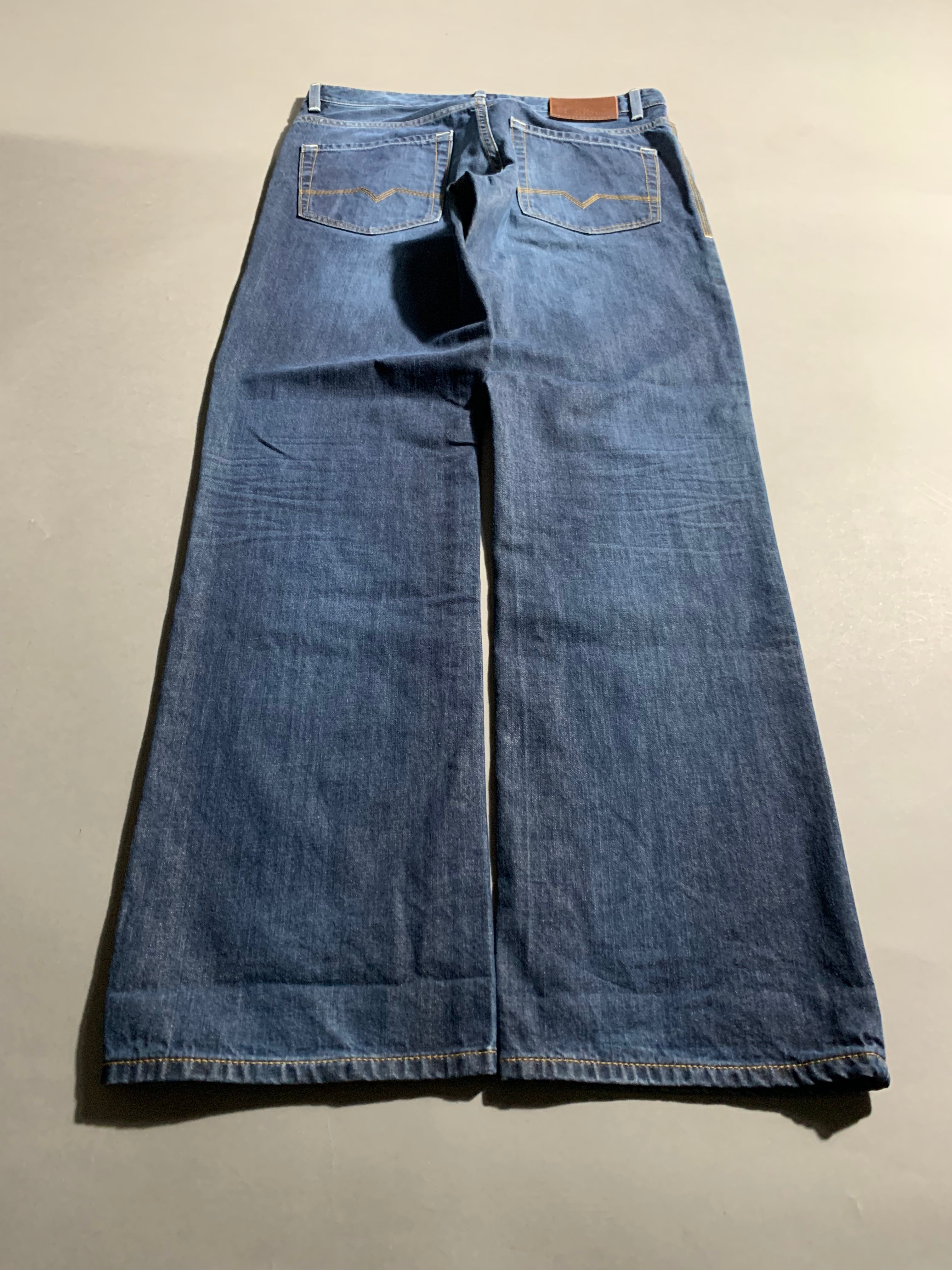 Hugo Boss Jeans Vintage Y2K Straight Leg Baggy Jeans M Mens