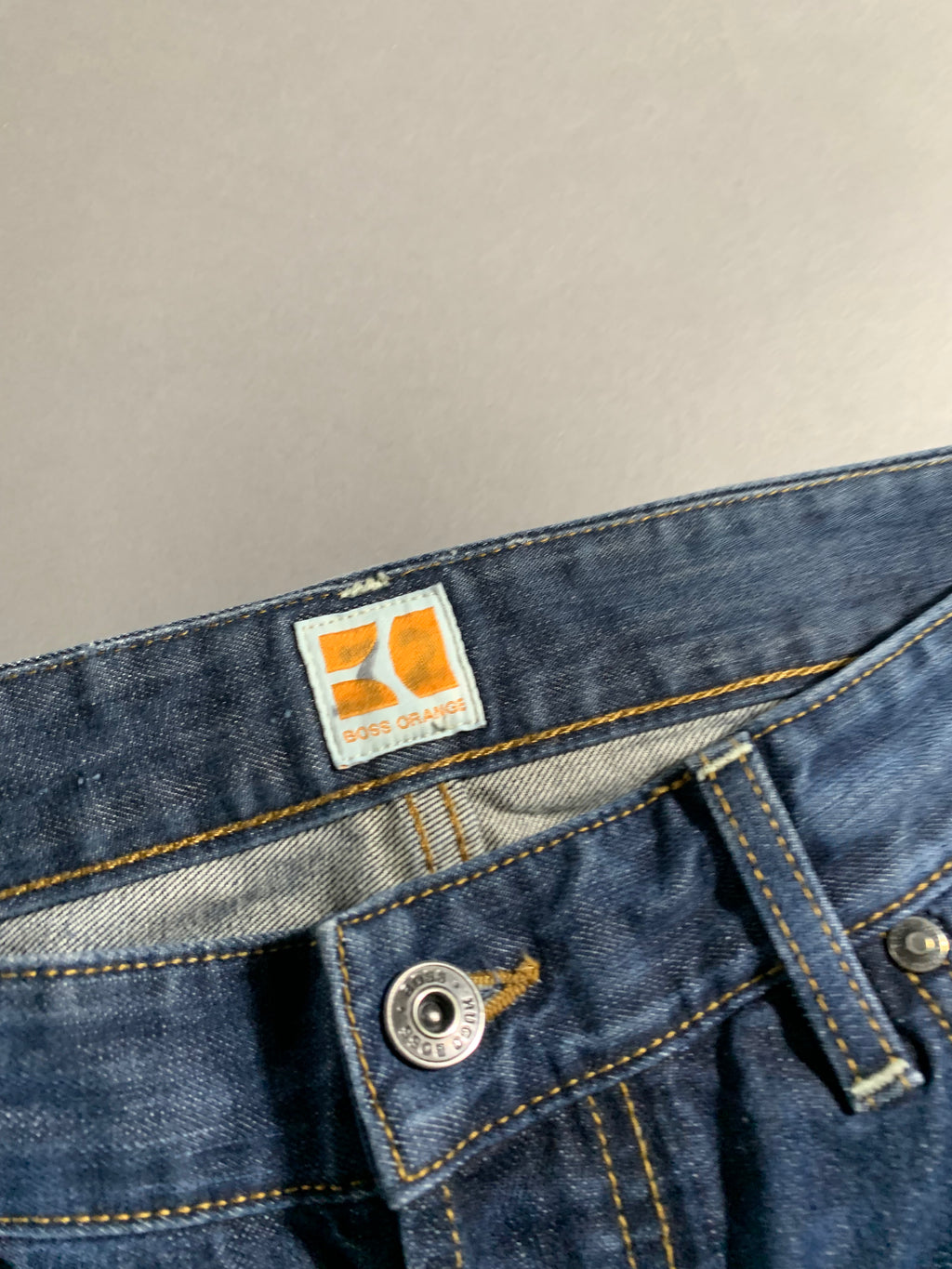 Hugo Boss Jeans Vintage Y2K Straight Leg Baggy Jeans M Mens