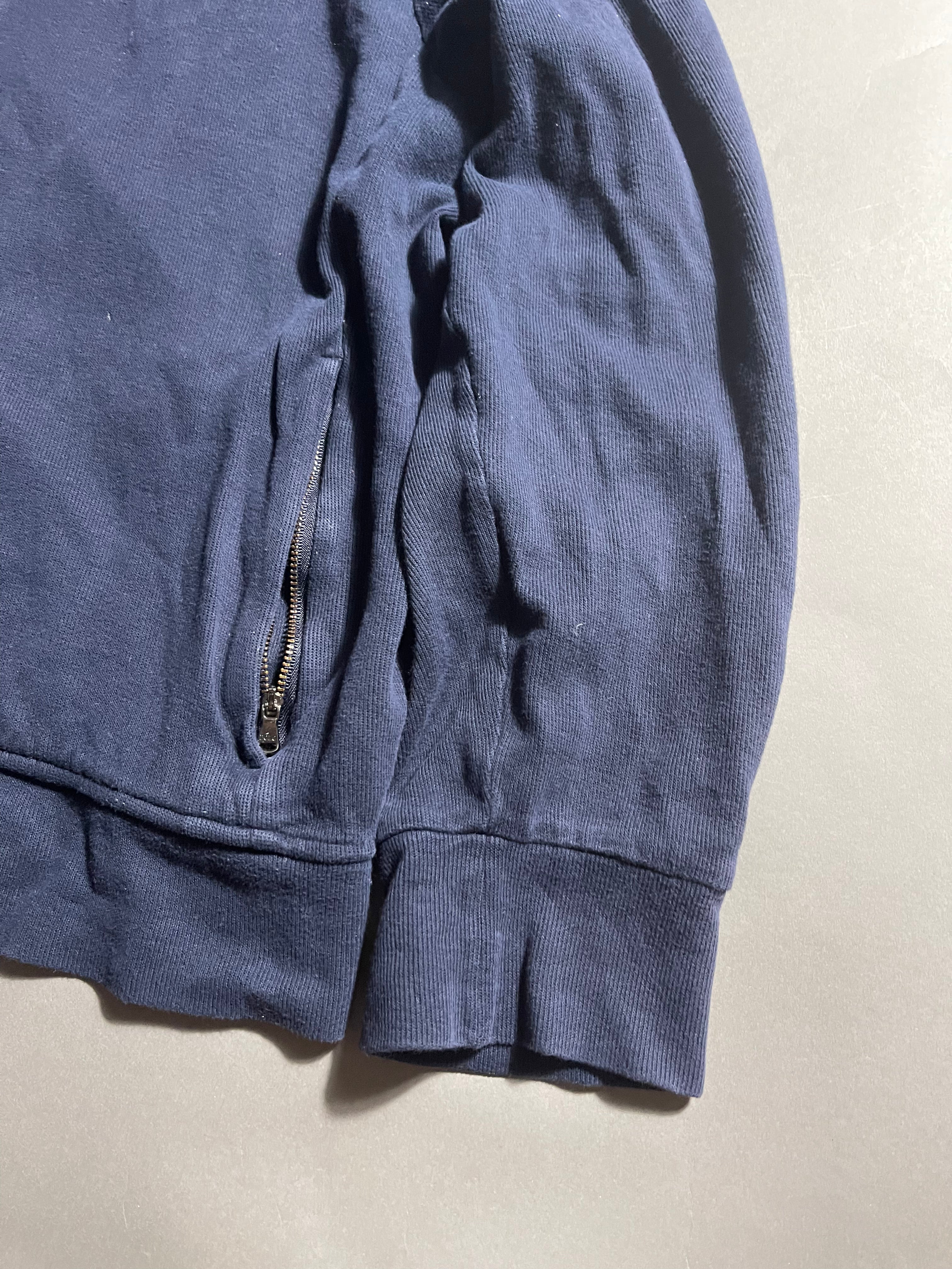Polo Ralph Lauren Utility Military Style Vintage Y2K Zip Hoodie L Mens