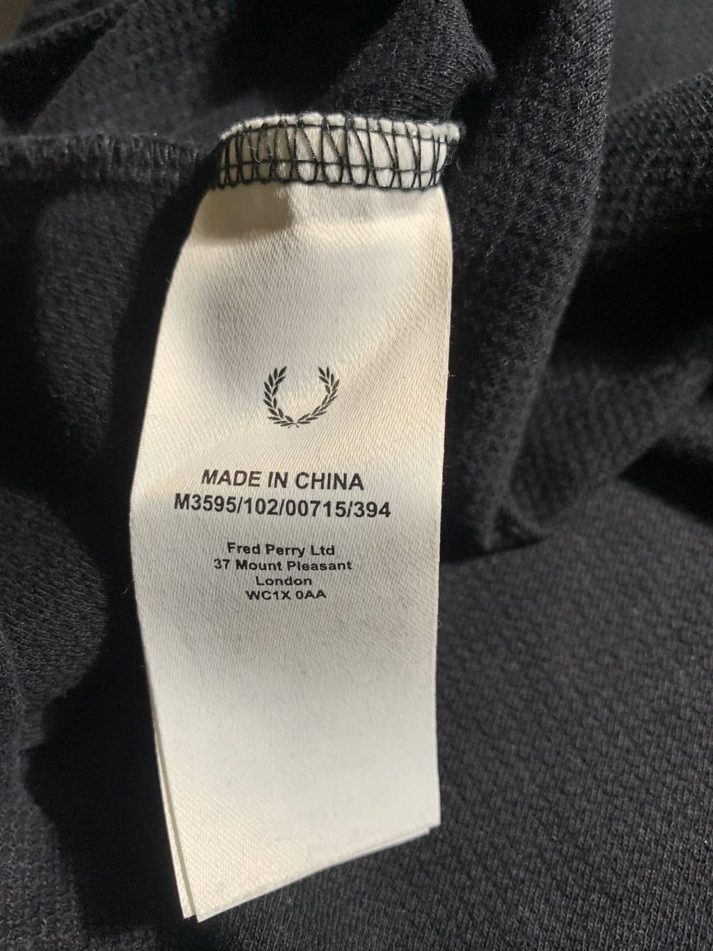 Fred Perry Vintage Y2K Sweatshirt Knit S Mens