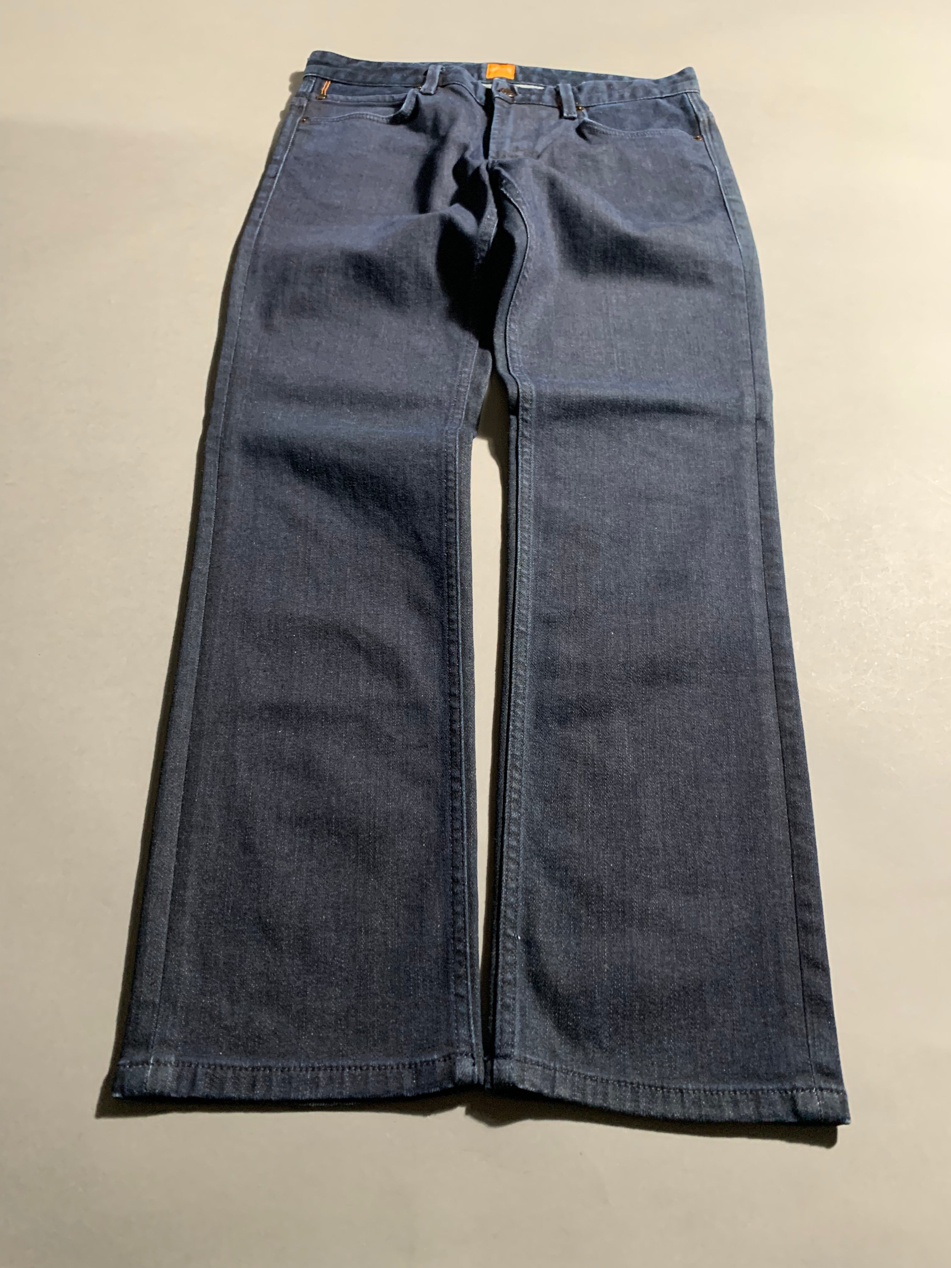 Hugo Boss Jeans Vintage Y2K Straight Leg Baggy Jeans S Mens