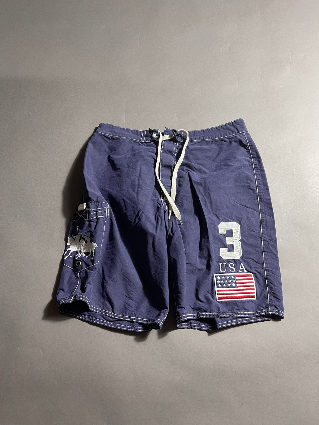 Ralph Lauren x USA Swim Shorts Vintage Y2K S Mens