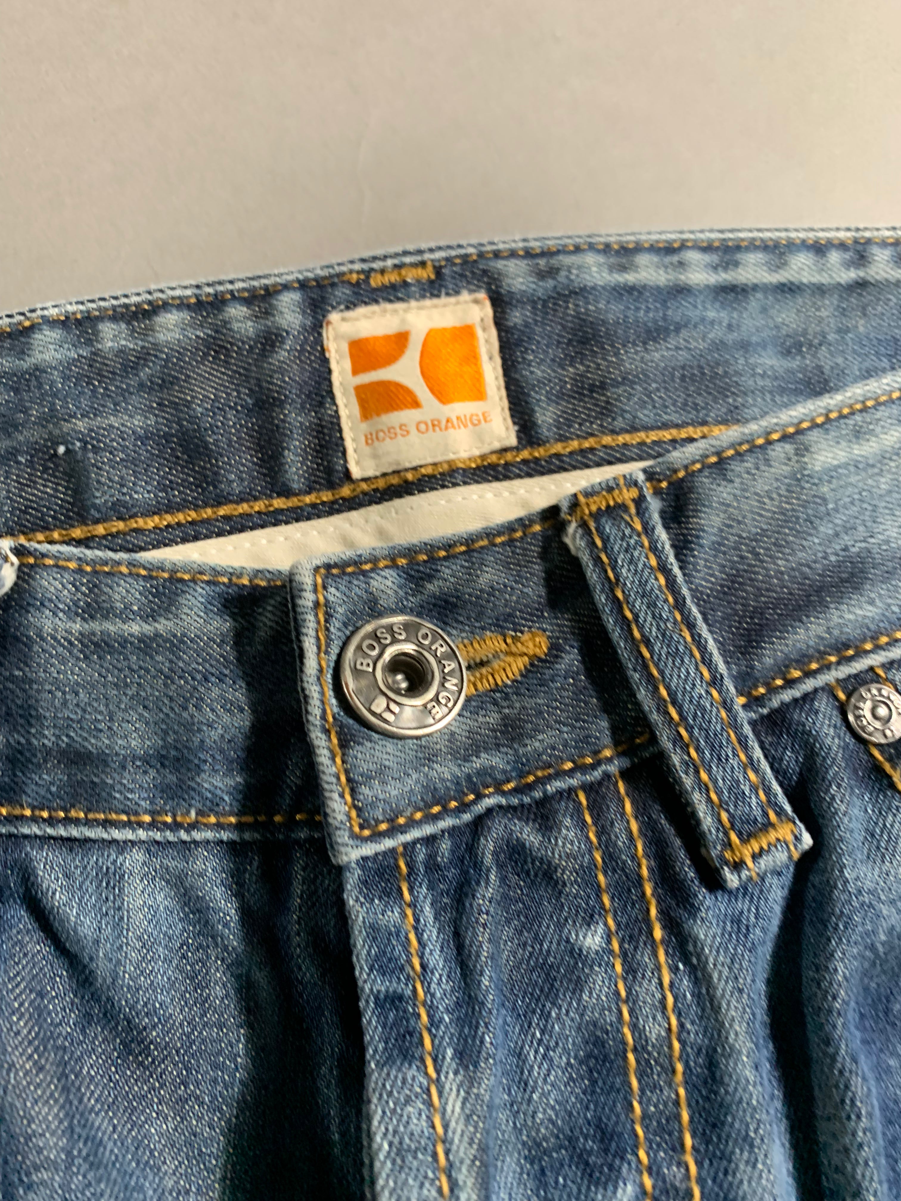 Hugo Boss Jeans Vintage Y2K Straight Leg Baggy Jeans M Mens