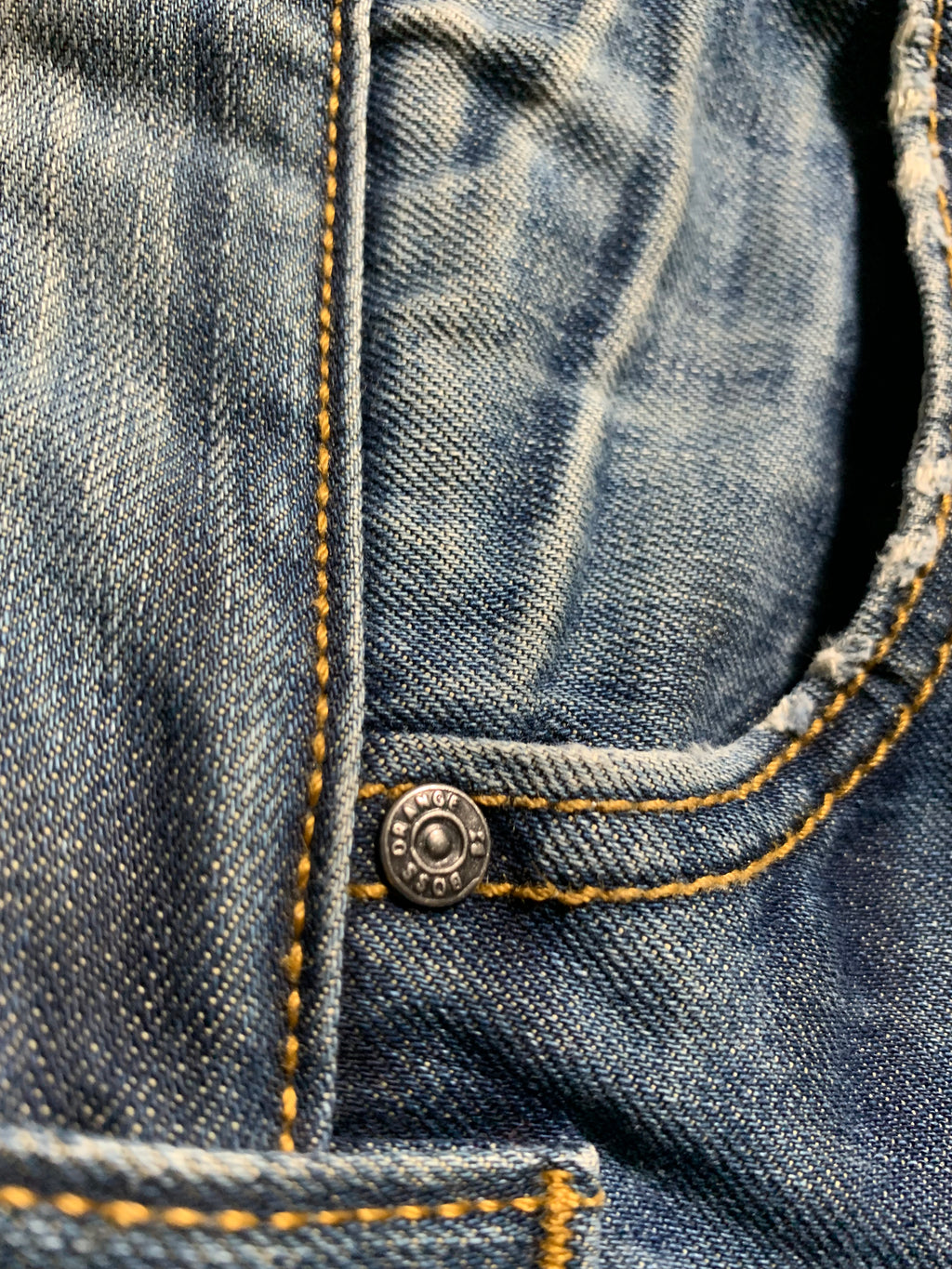 Hugo Boss Jeans Vintage Y2K Straight Leg Baggy Jeans M Mens