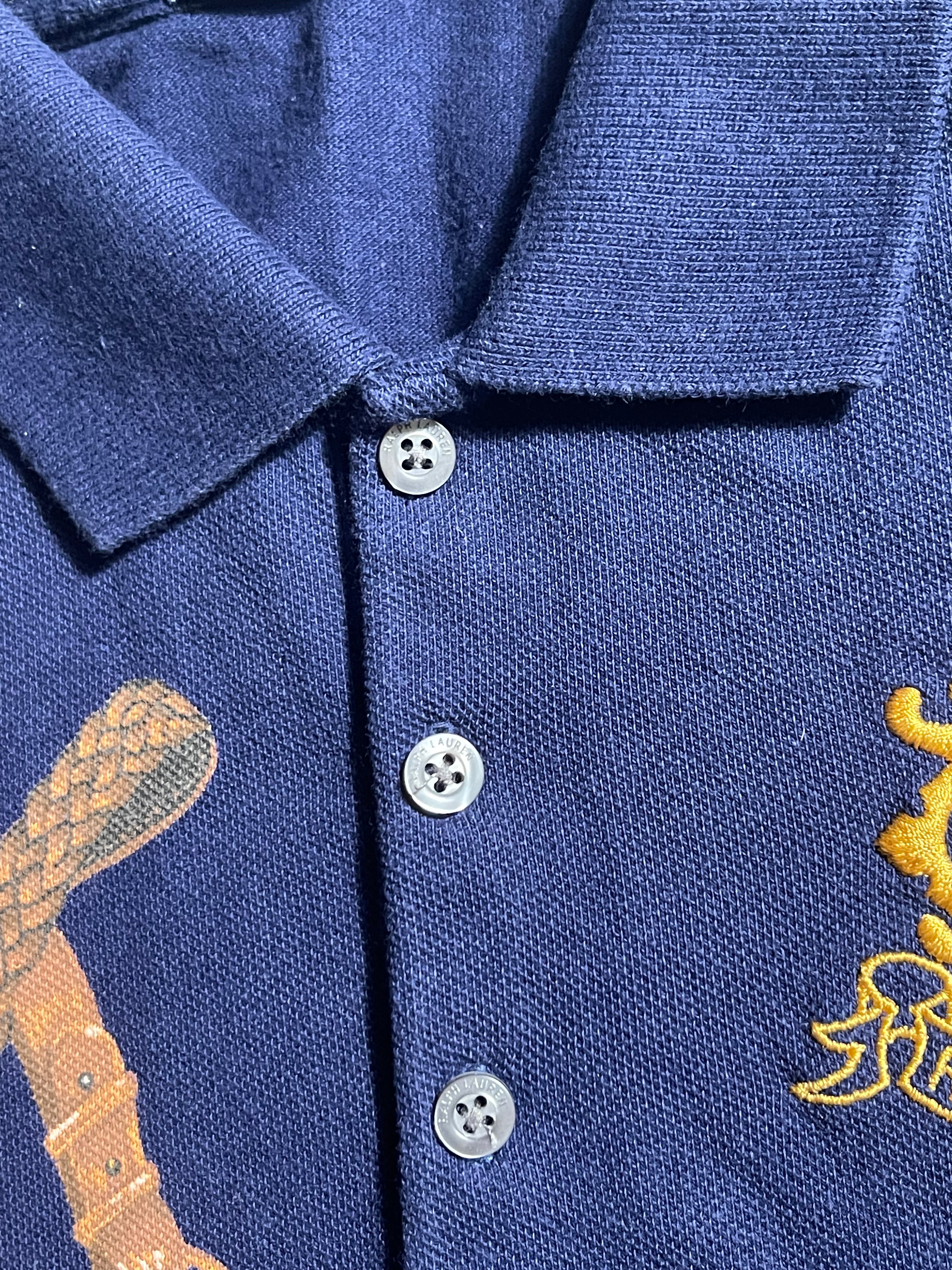 Polo Ralph Lauren Y2K Polo Shirt M Womens