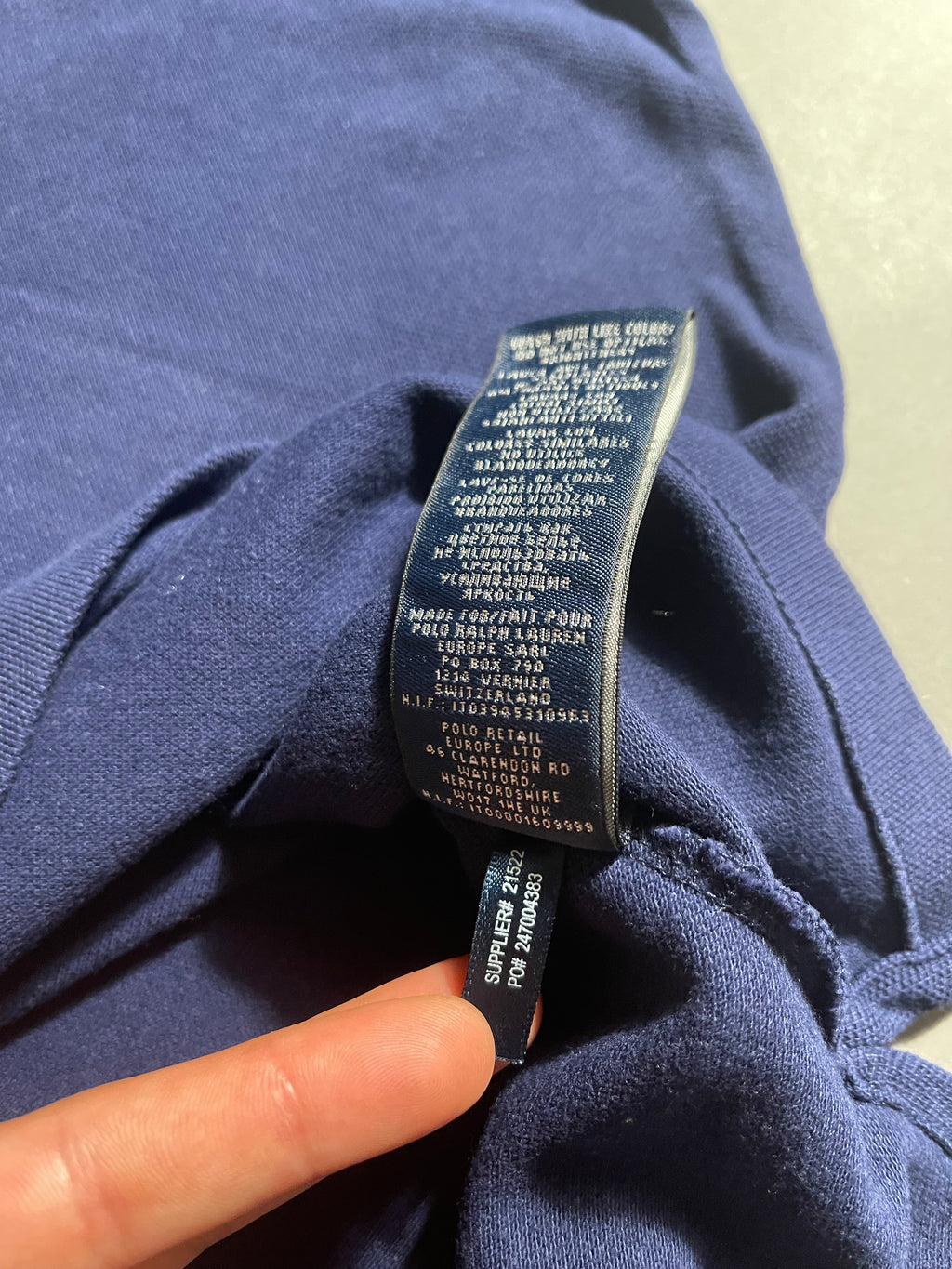 Polo Ralph Lauren Y2K Polo Shirt M Womens