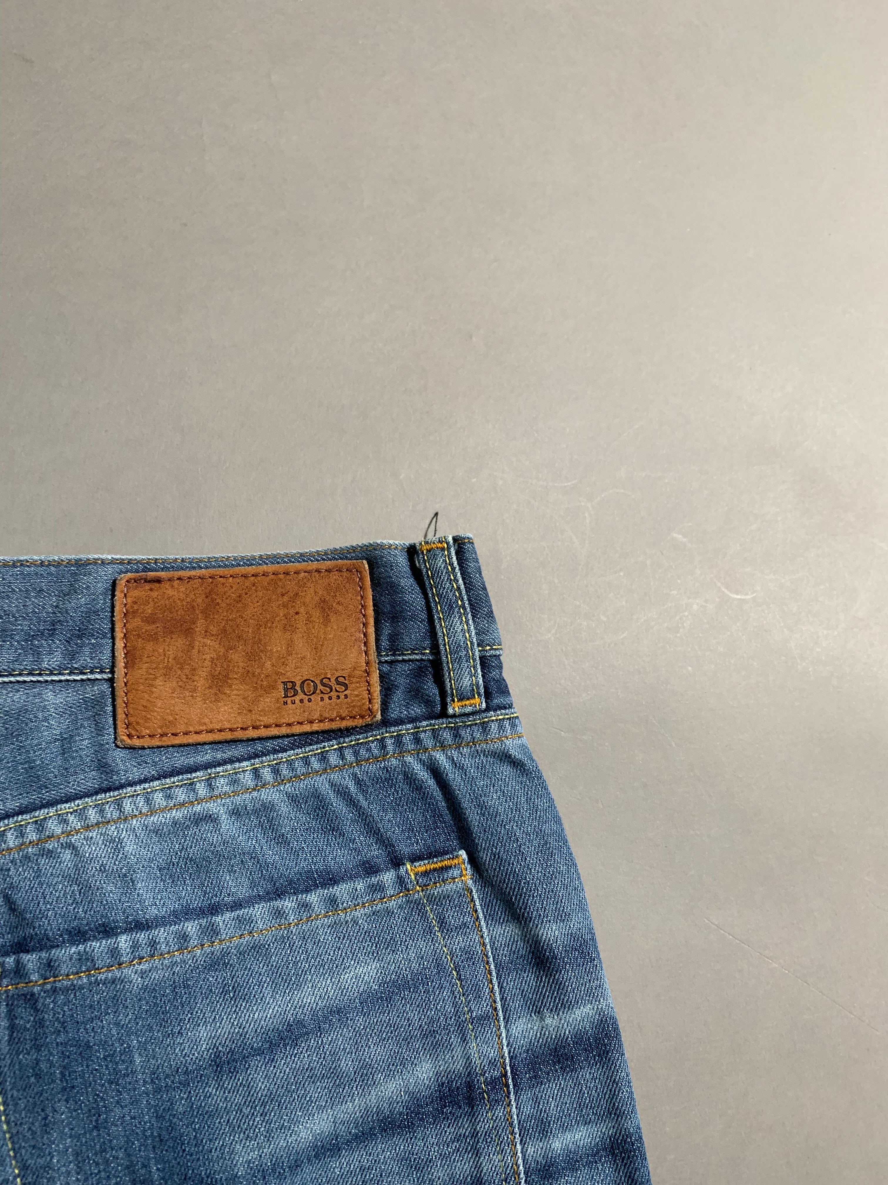 Hugo Boss Jeans Vintage Y2K Straight Leg Baggy Jeans L Mens