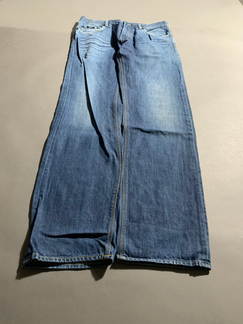 Hugo Boss Jeans Vintage Y2K Straight Leg Baggy Jeans L Mens