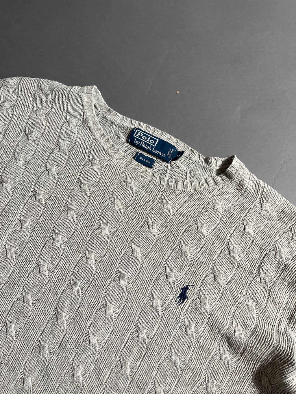 Polo Ralph Lauren Vintage Y2K Sweatshirt Knit M Mens