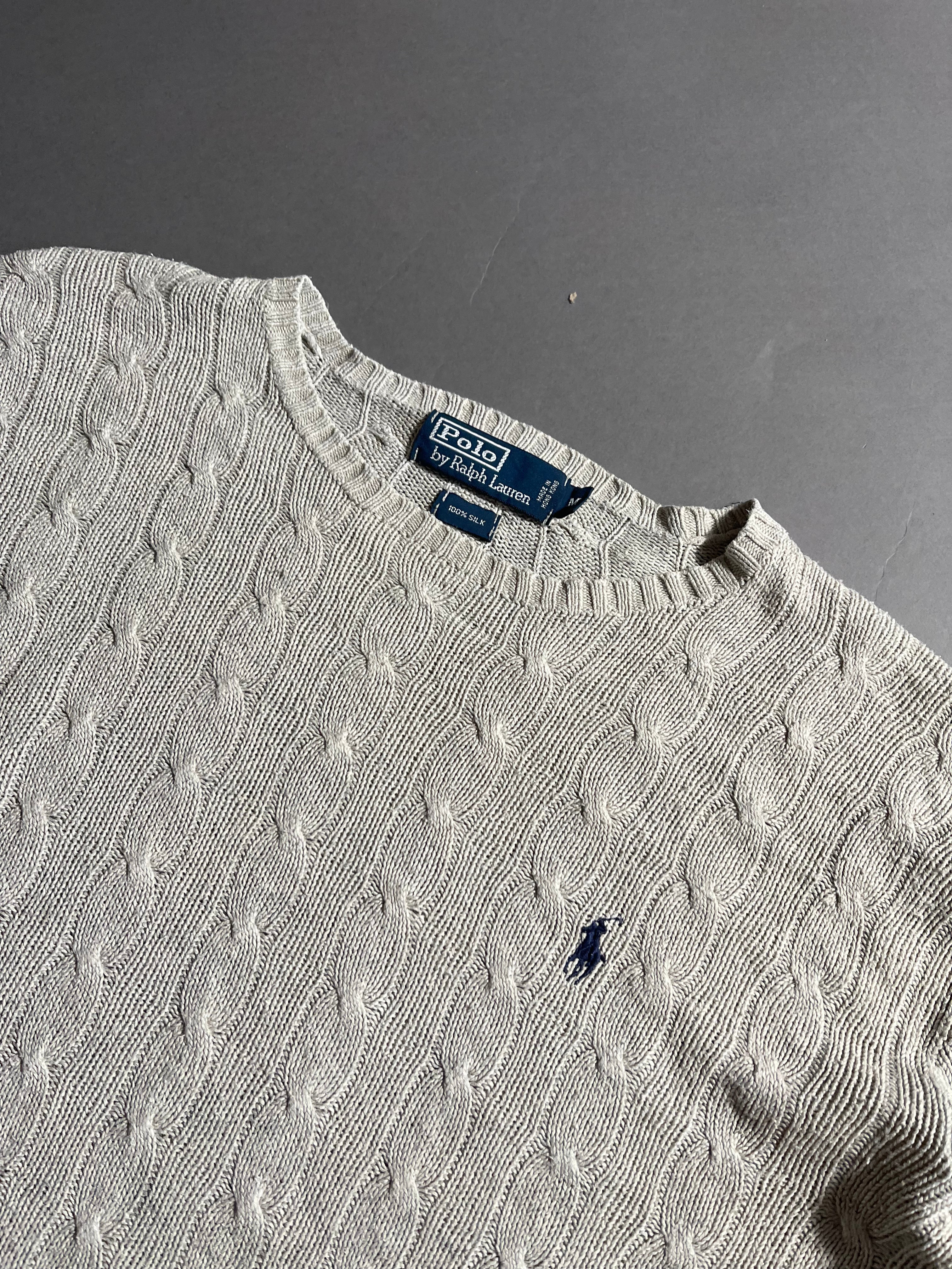 Polo Ralph Lauren Vintage Y2K Sweatshirt Knit M Mens