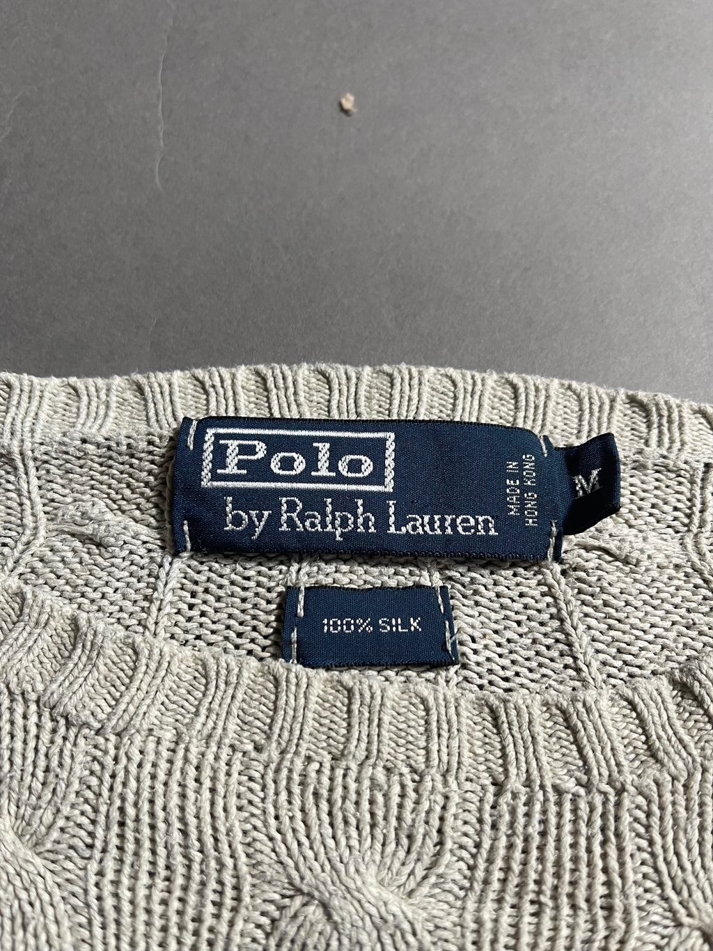 Polo Ralph Lauren Vintage Y2K Sweatshirt Knit M Mens