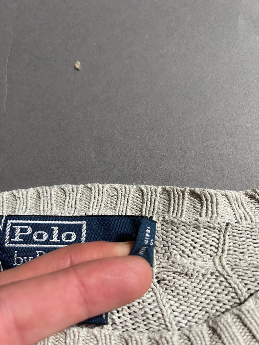Polo Ralph Lauren Vintage Y2K Sweatshirt Knit M Mens