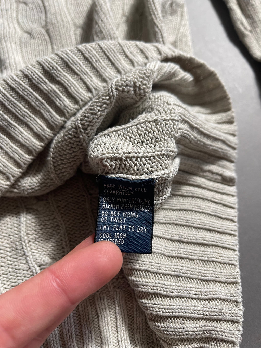 Polo Ralph Lauren Vintage Y2K Sweatshirt Knit M Mens