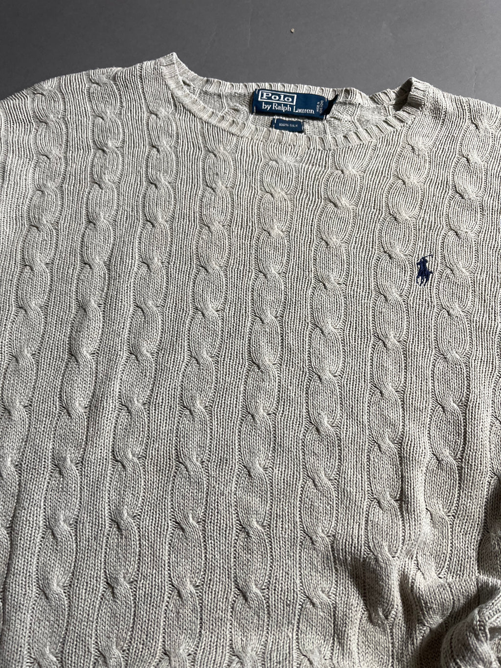 Polo Ralph Lauren Vintage Y2K Sweatshirt Knit M Mens