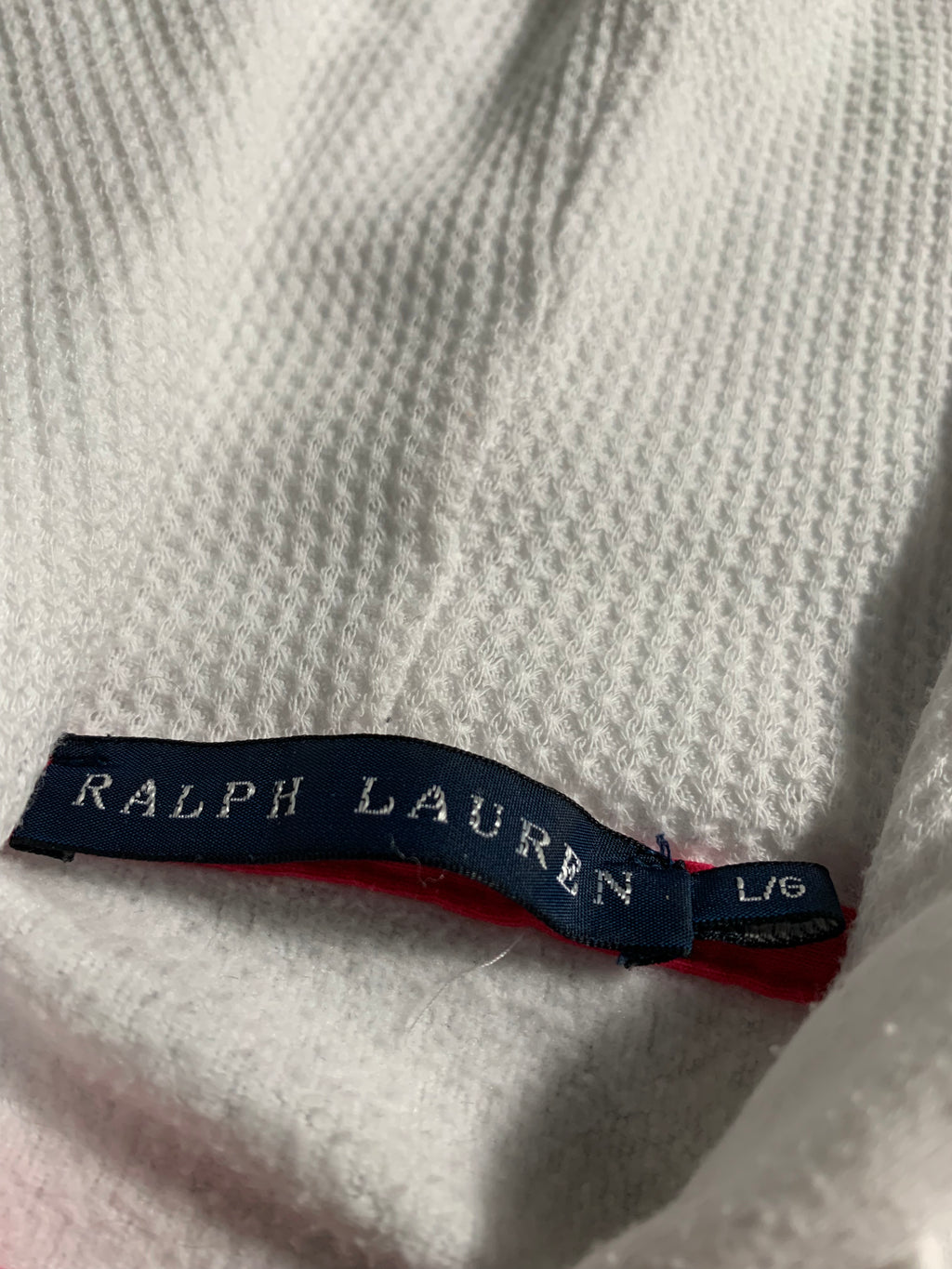 Polo Ralph Lauren Vintage Y2K Zip-Hoodie L Womens