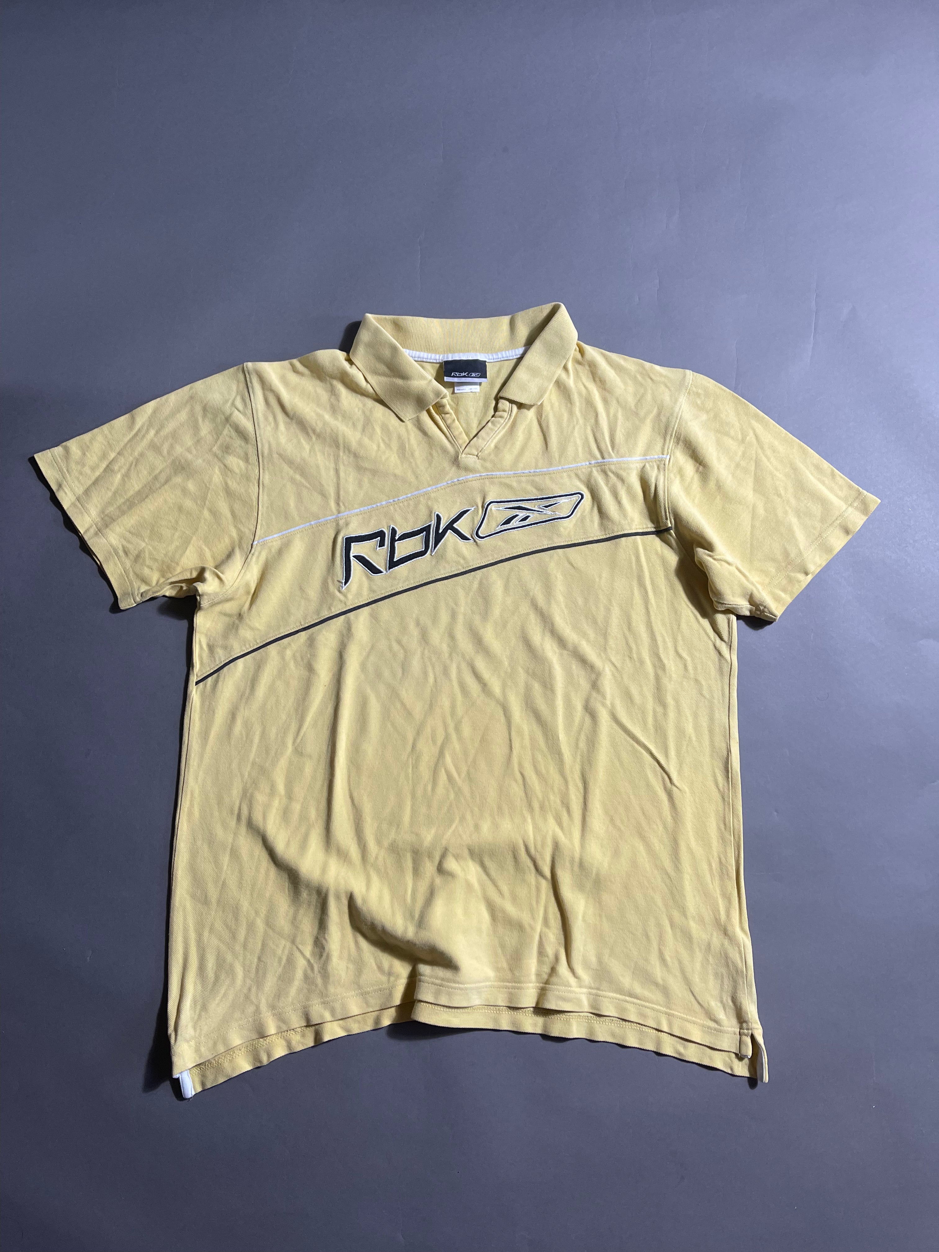 Reebok Vintage Y2K Polo Shirt L Mens