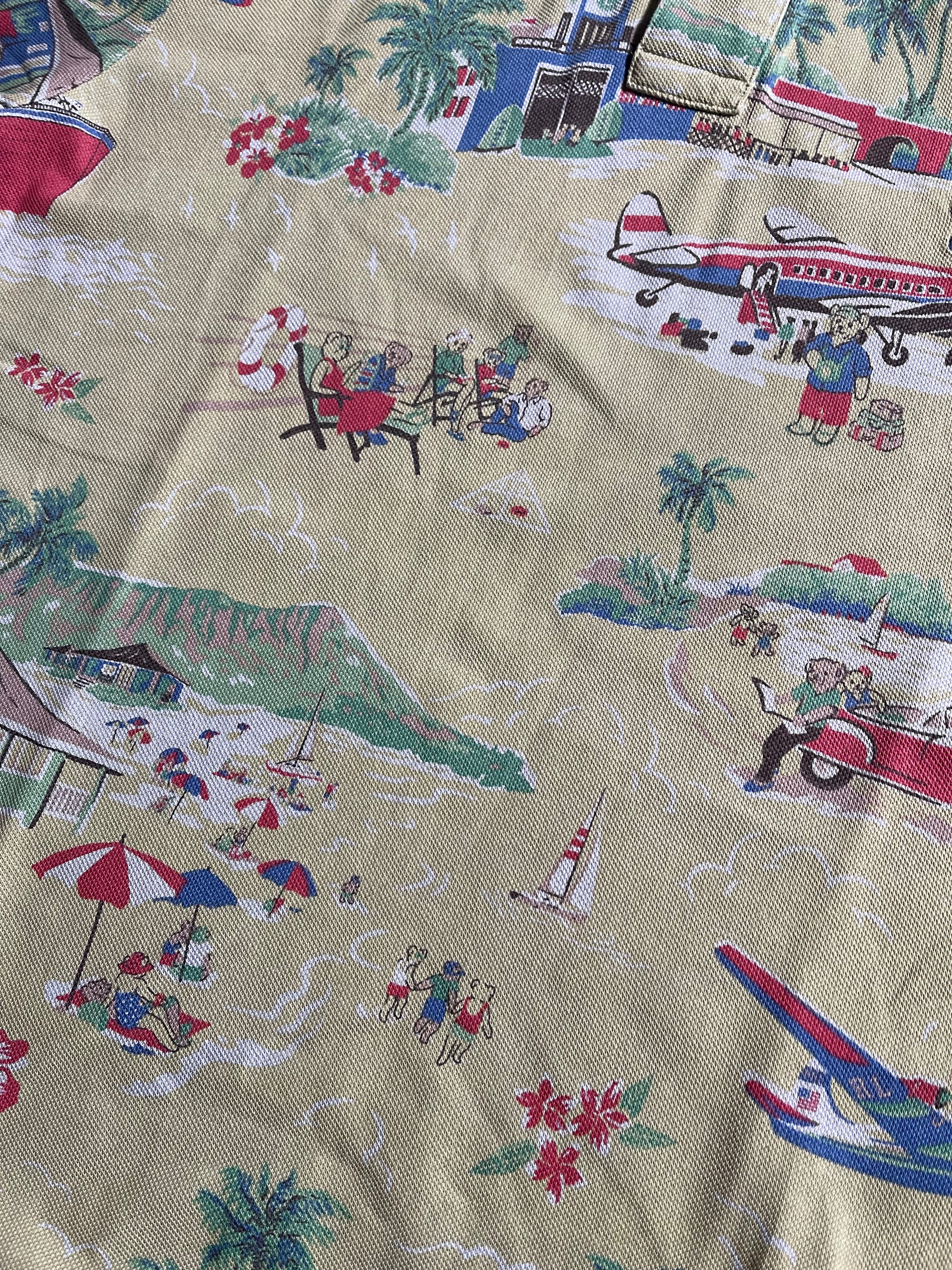 Ralph Lauren Vintage Y2K Polo Shirt L Mens
