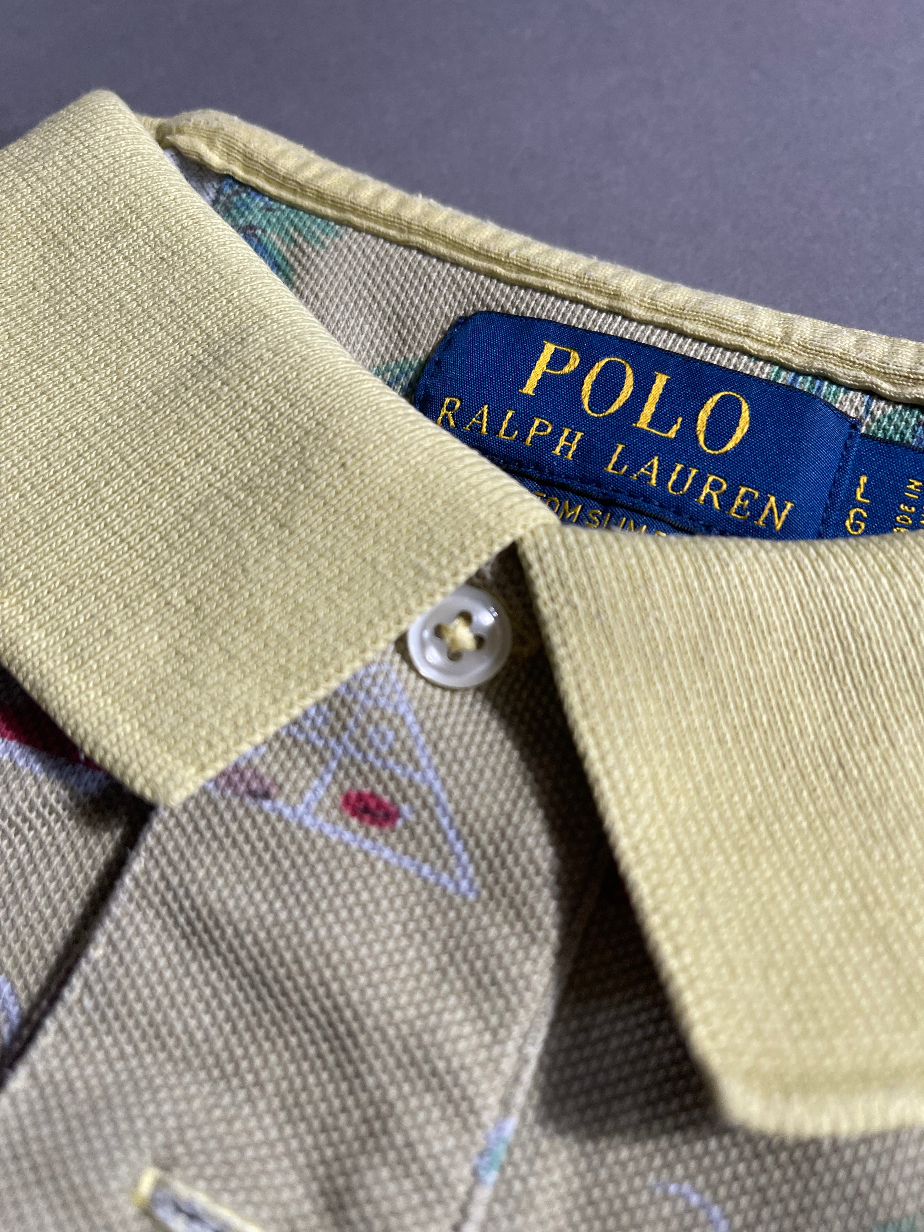 Ralph Lauren Vintage Y2K Polo Shirt L Mens
