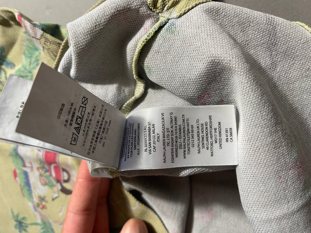Ralph Lauren Vintage Y2K Polo Shirt L Mens