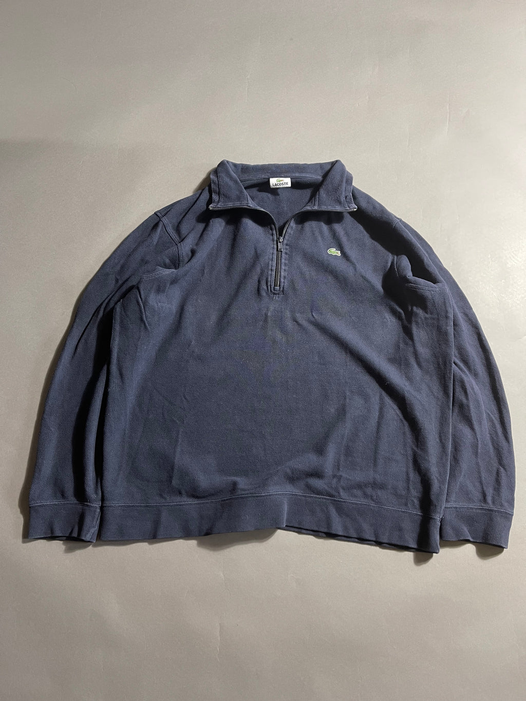 Lacoste Vintage Y2K Zip Sweat Jacket L Mens