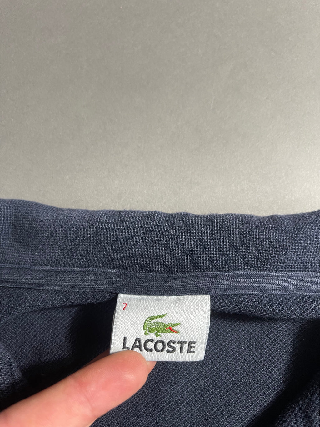 Lacoste Vintage Y2K Zip Sweat Jacket L Mens