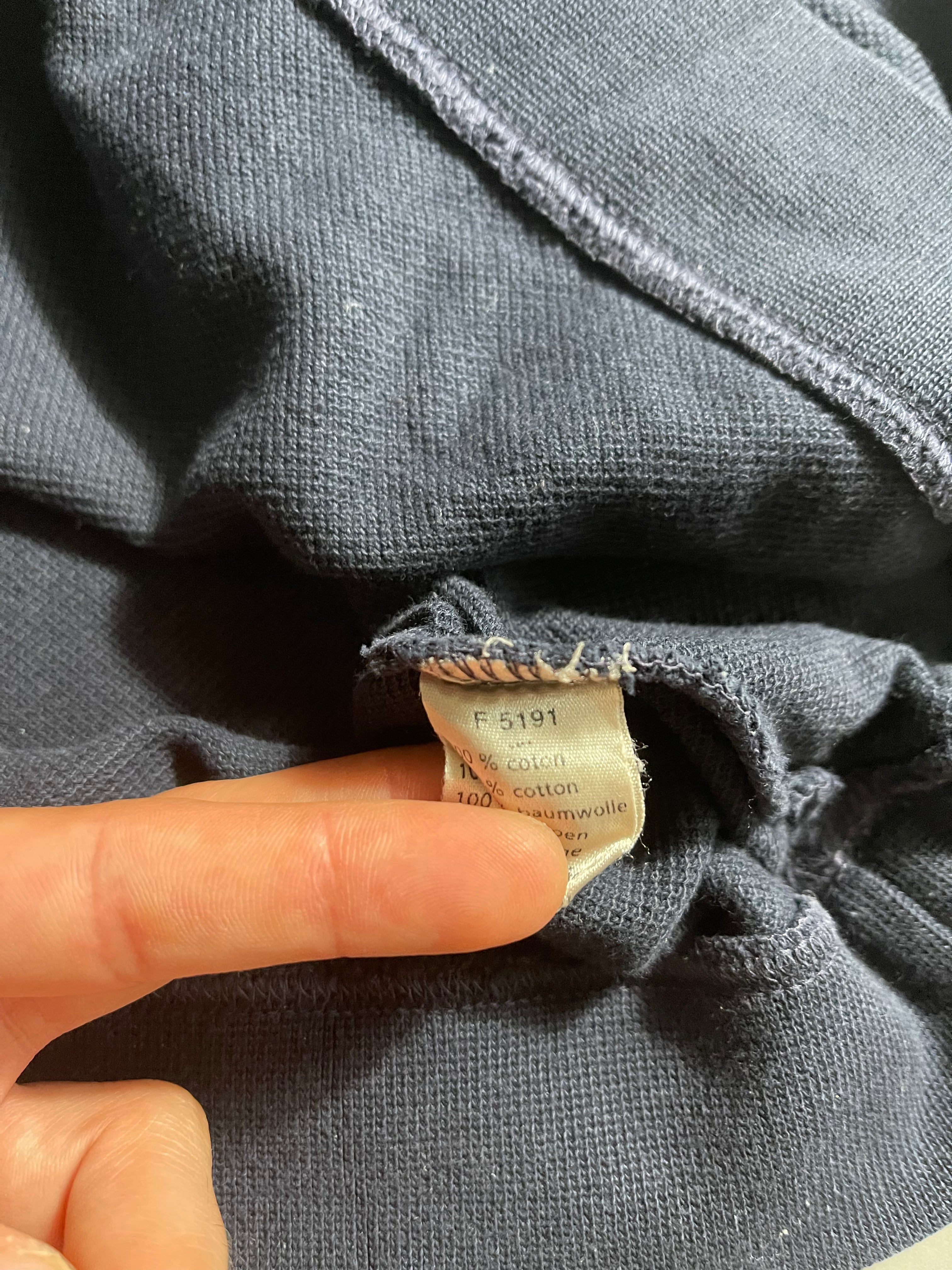 Lacoste Vintage Y2K Zip Sweat Jacket L Mens