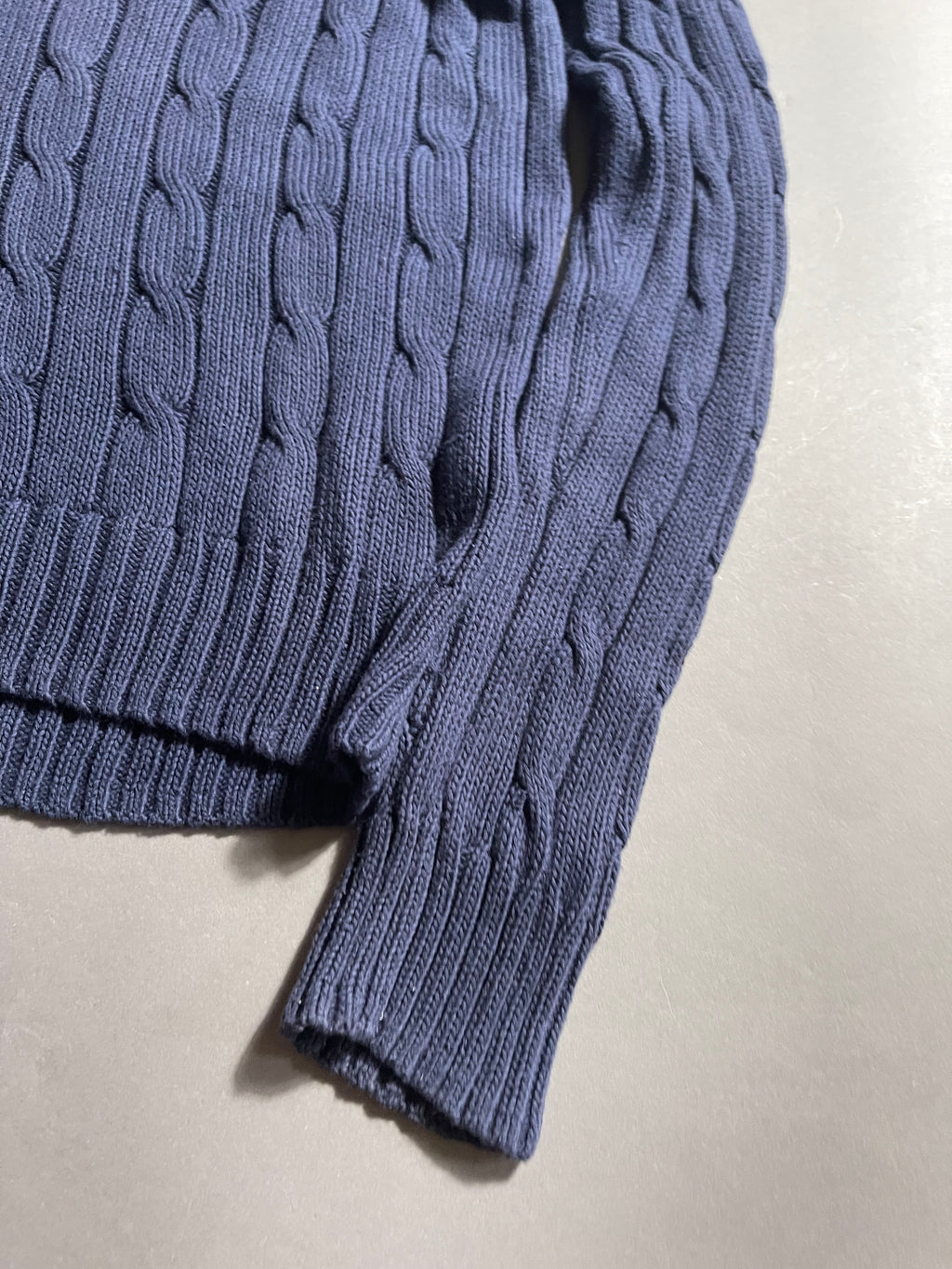 Ralph Lauren Vintage Y2K Knit Sweatshirt M Womens