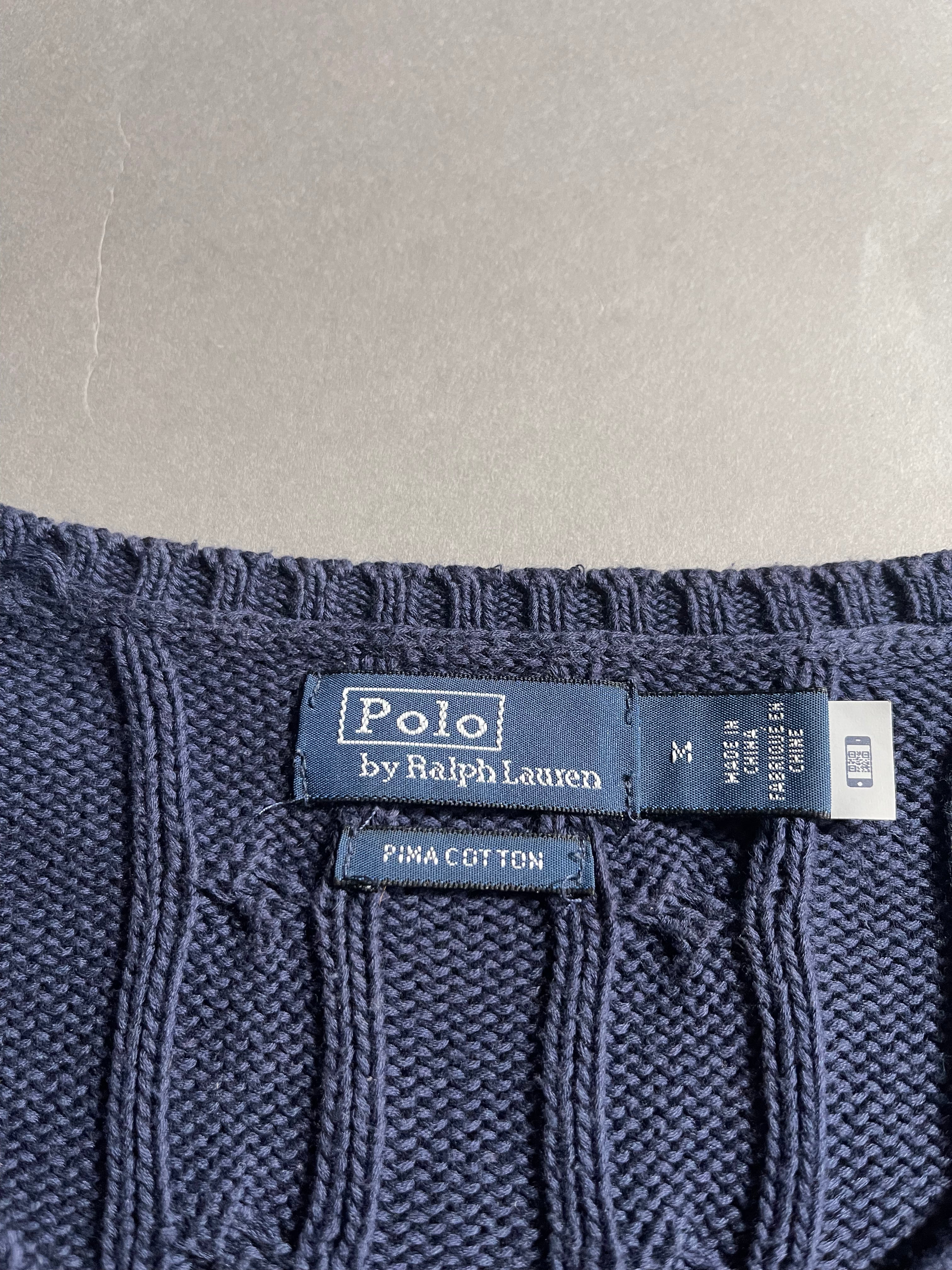 Ralph Lauren Vintage Y2K Knit Sweatshirt M Womens