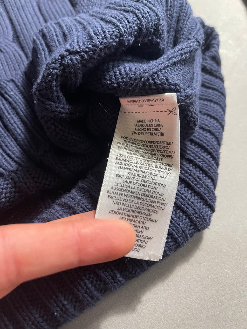 Ralph Lauren Vintage Y2K Knit Sweatshirt M Womens