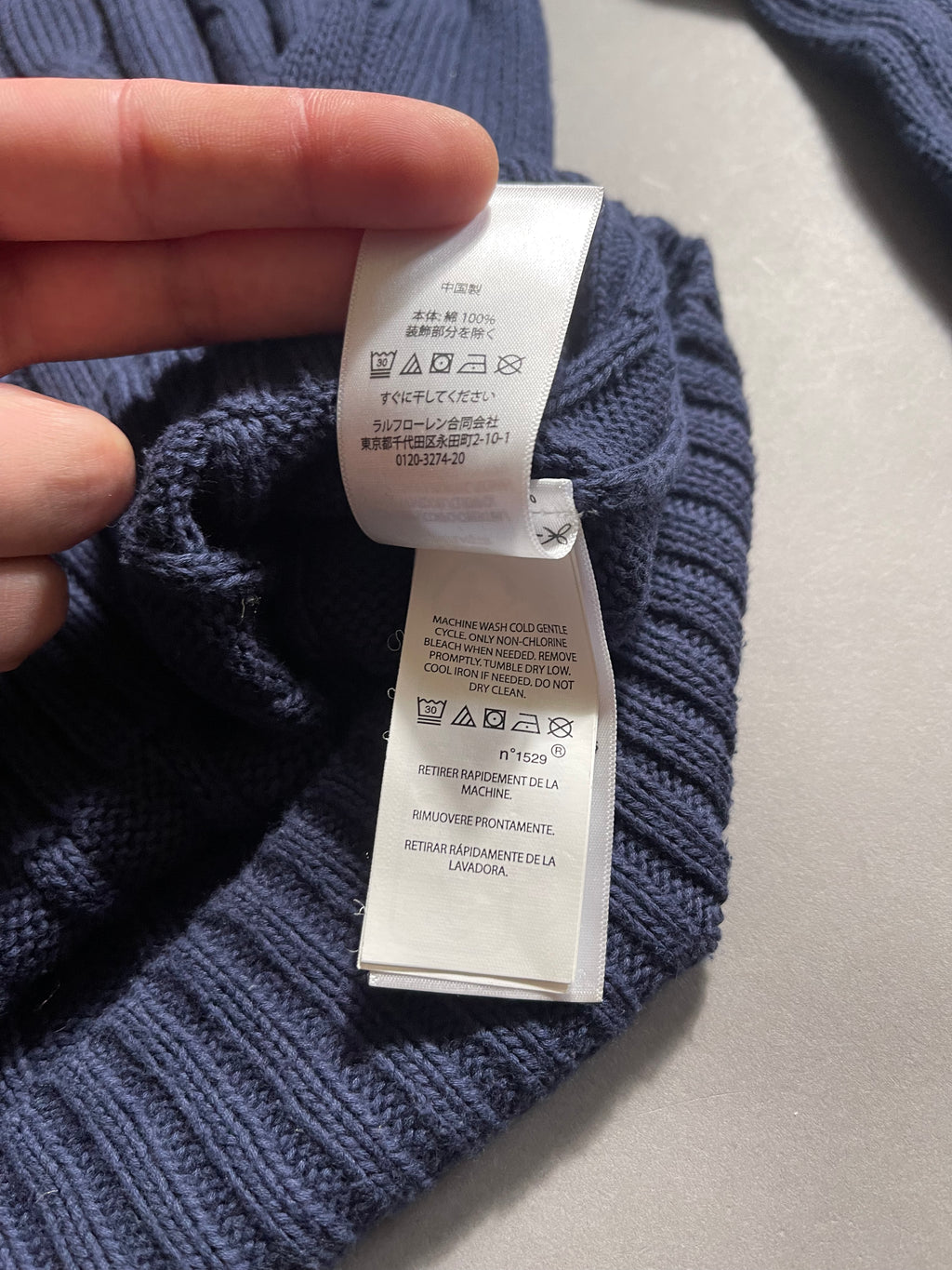 Ralph Lauren Vintage Y2K Knit Sweatshirt M Womens