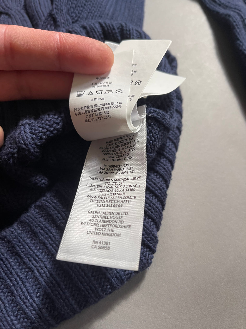 Ralph Lauren Vintage Y2K Knit Sweatshirt M Womens