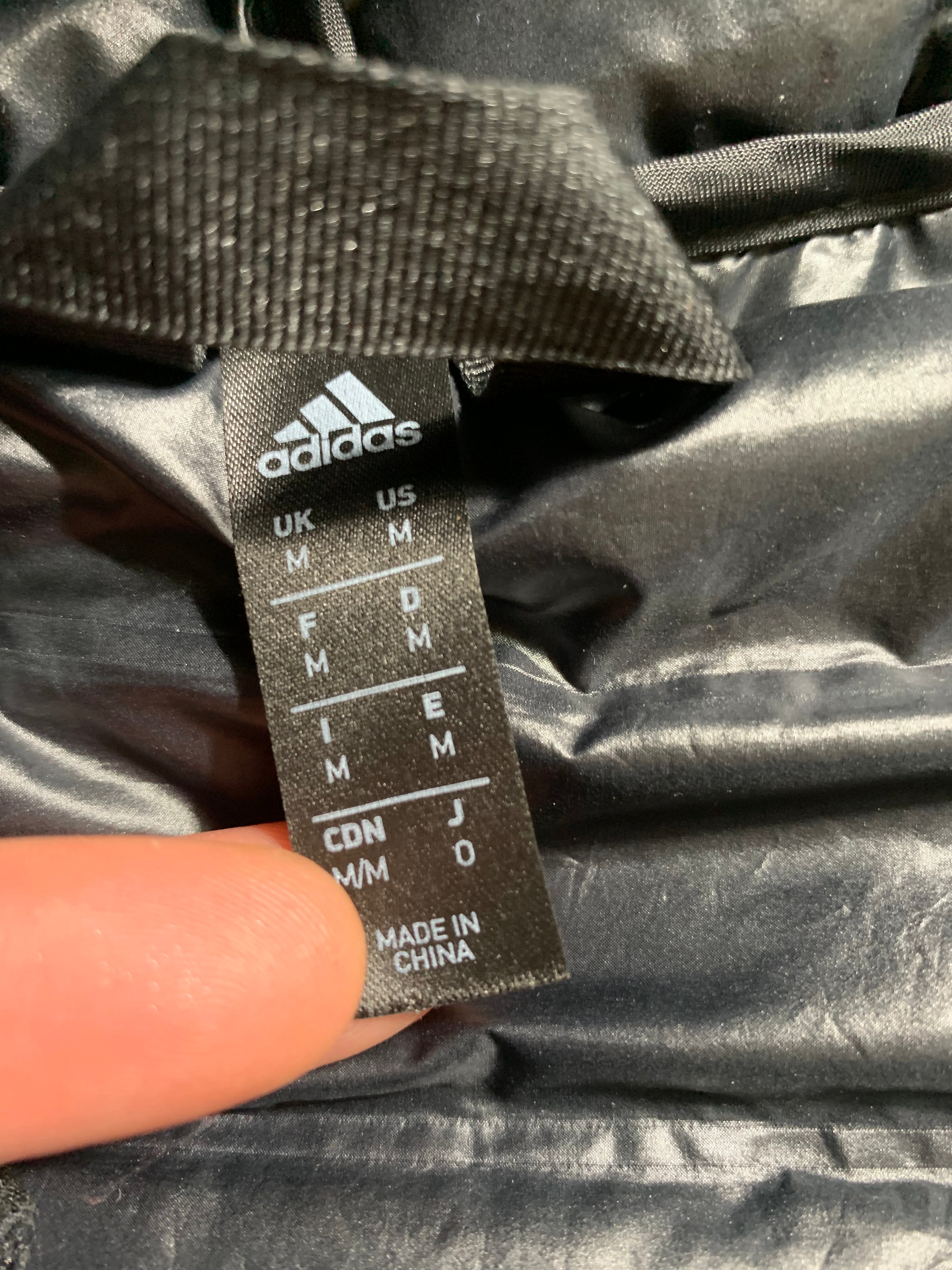 Adidas Vintage Y2K Quilted  Puffer Jacket M Mens