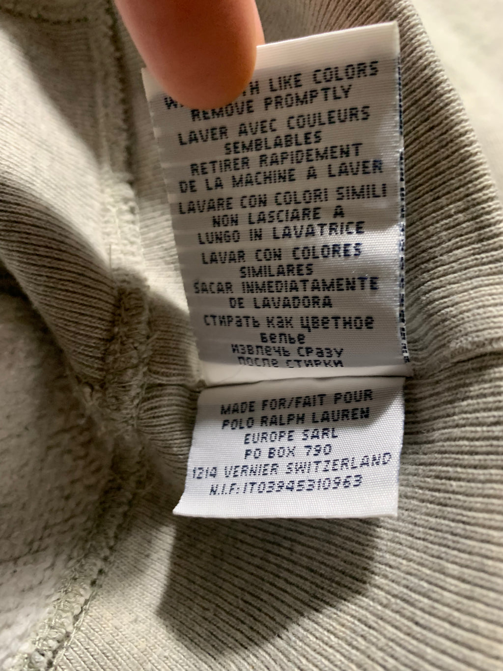 Polo Ralph Lauren Vintage Y2K Hoodie L Mens
