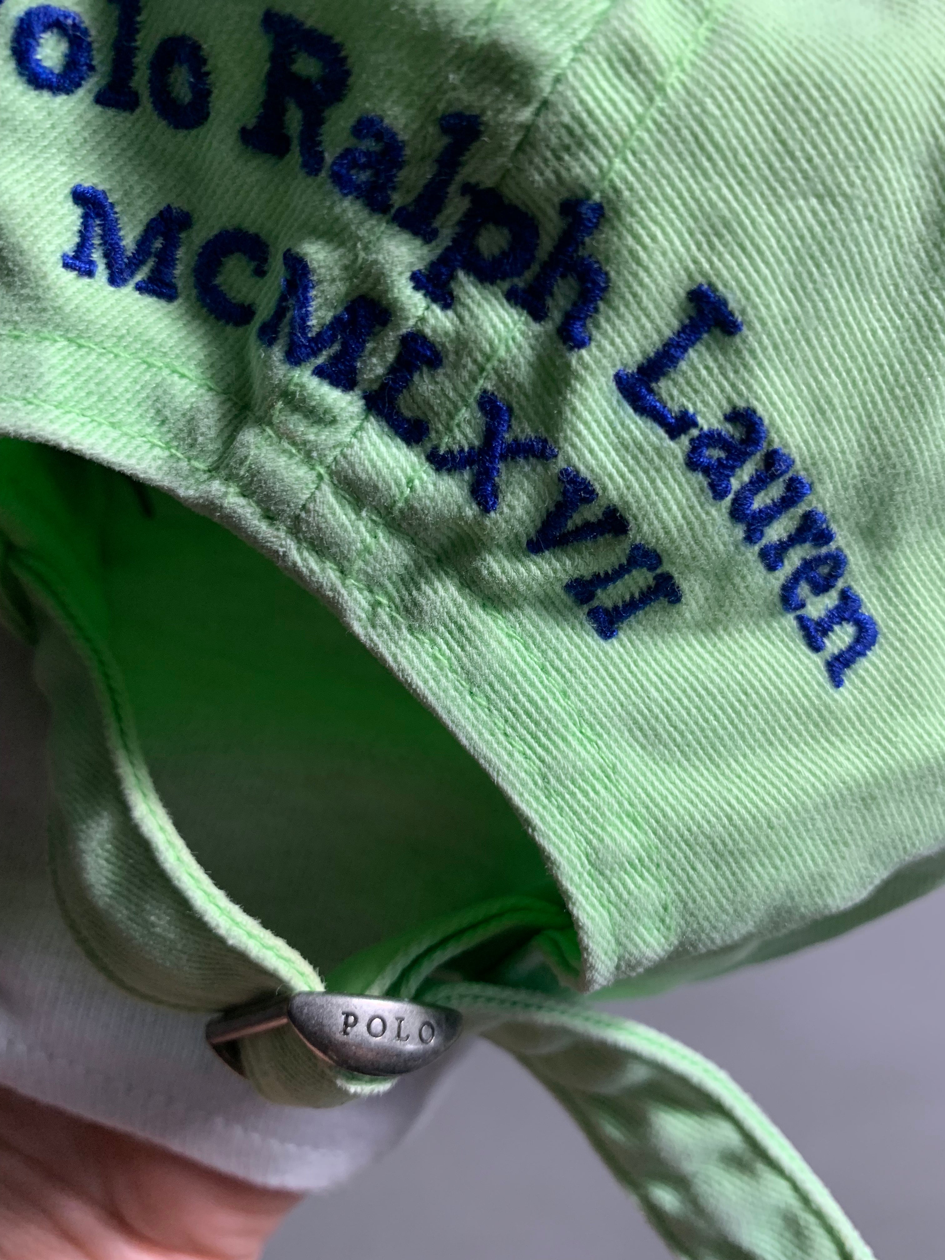 Polo Ralph Lauren Vintage Y2K Cap Hat Onesize Unisex
