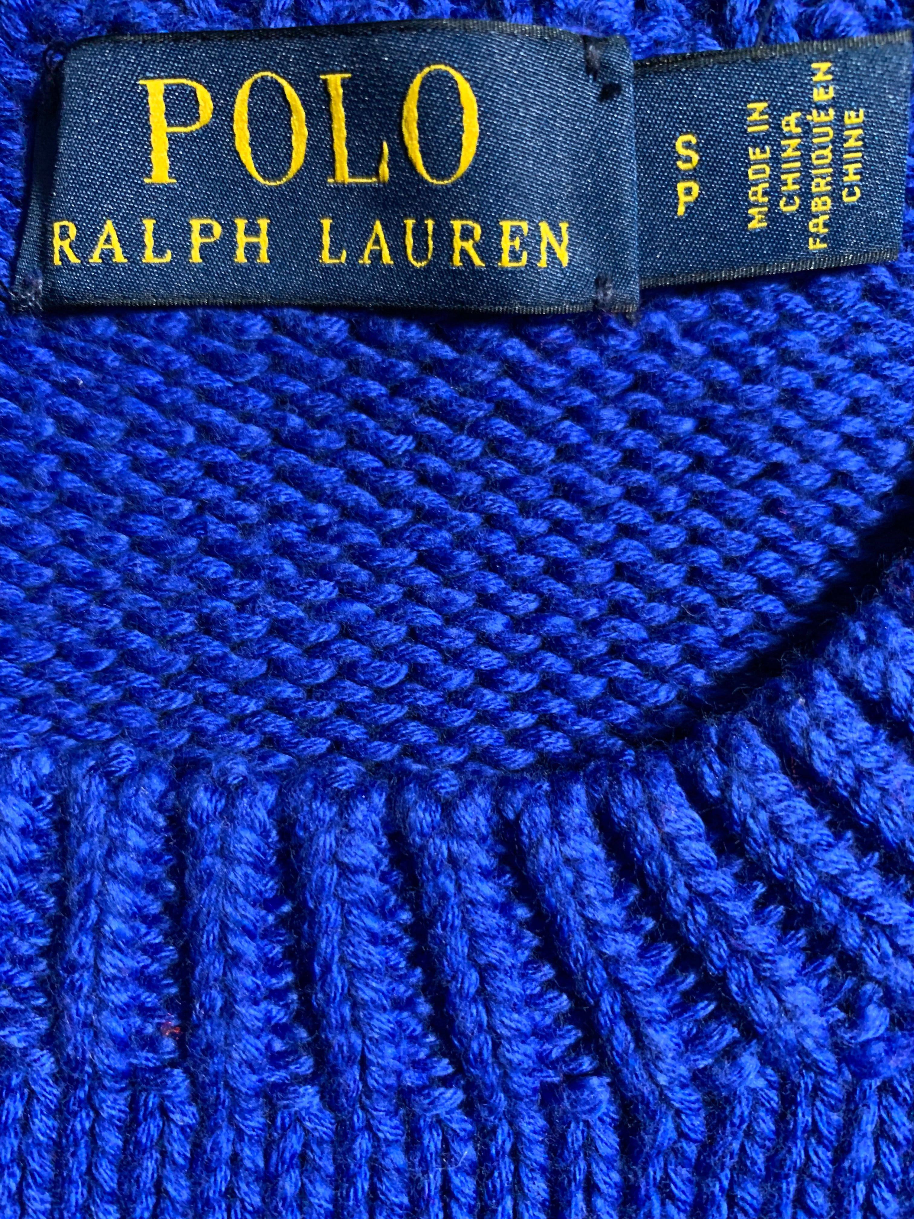 Polo Ralph Lauren USA Vintage Y2K Sweatshirt S Mens