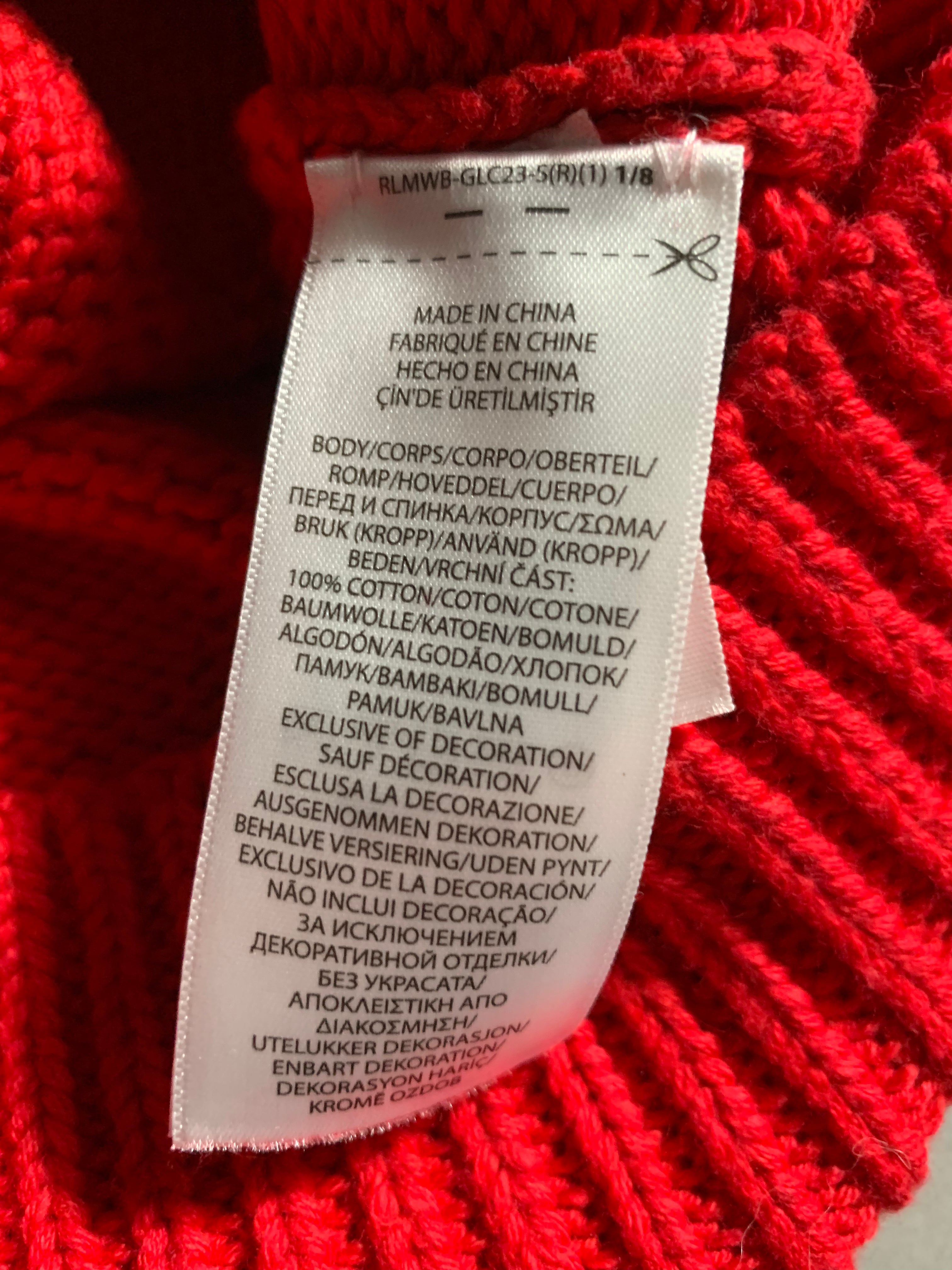 Polo Ralph Lauren USA Vintage Y2K Sweatshirt S Mens