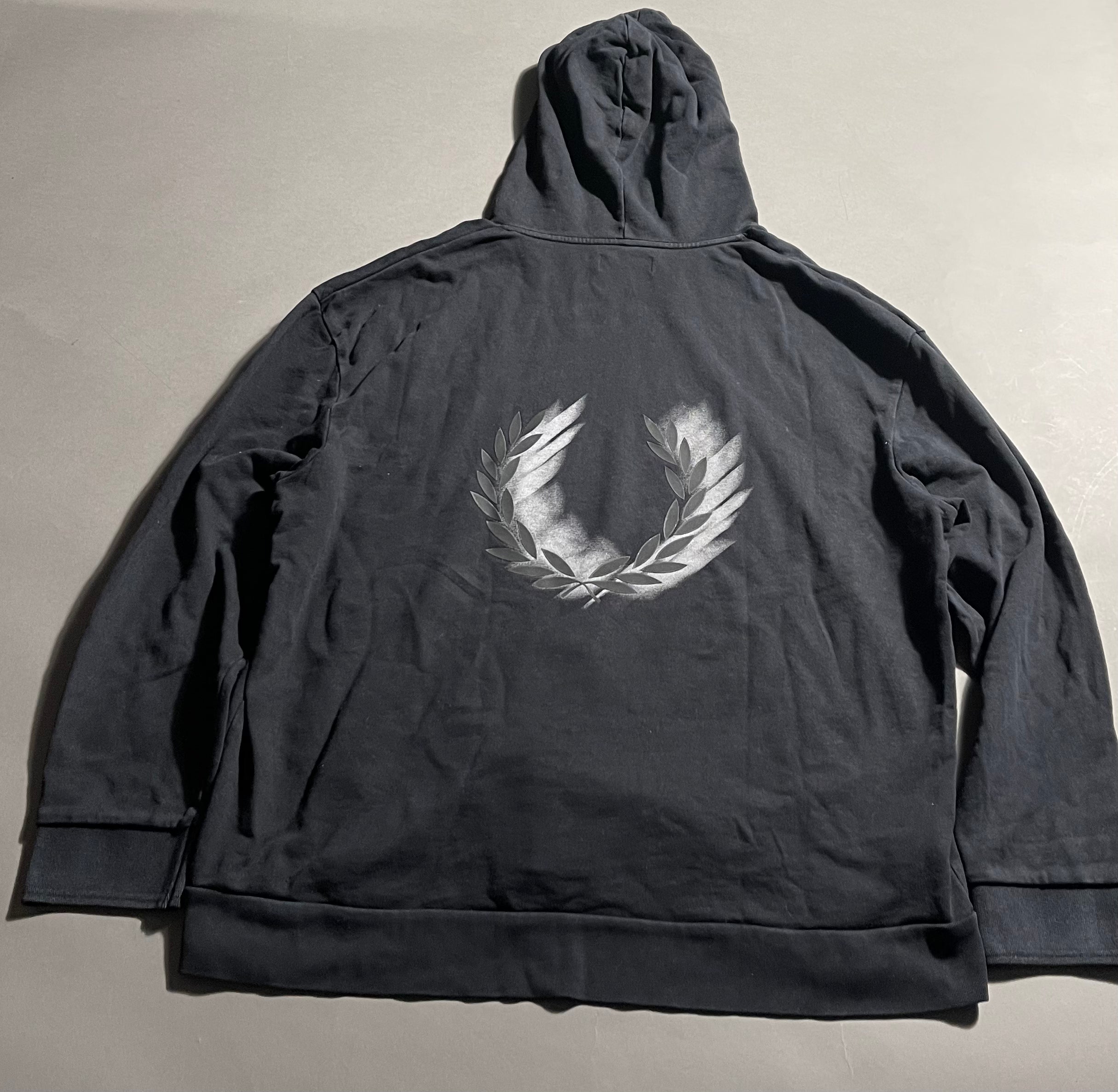 Fred Perry Vintage Y2K Hoodie L Mens