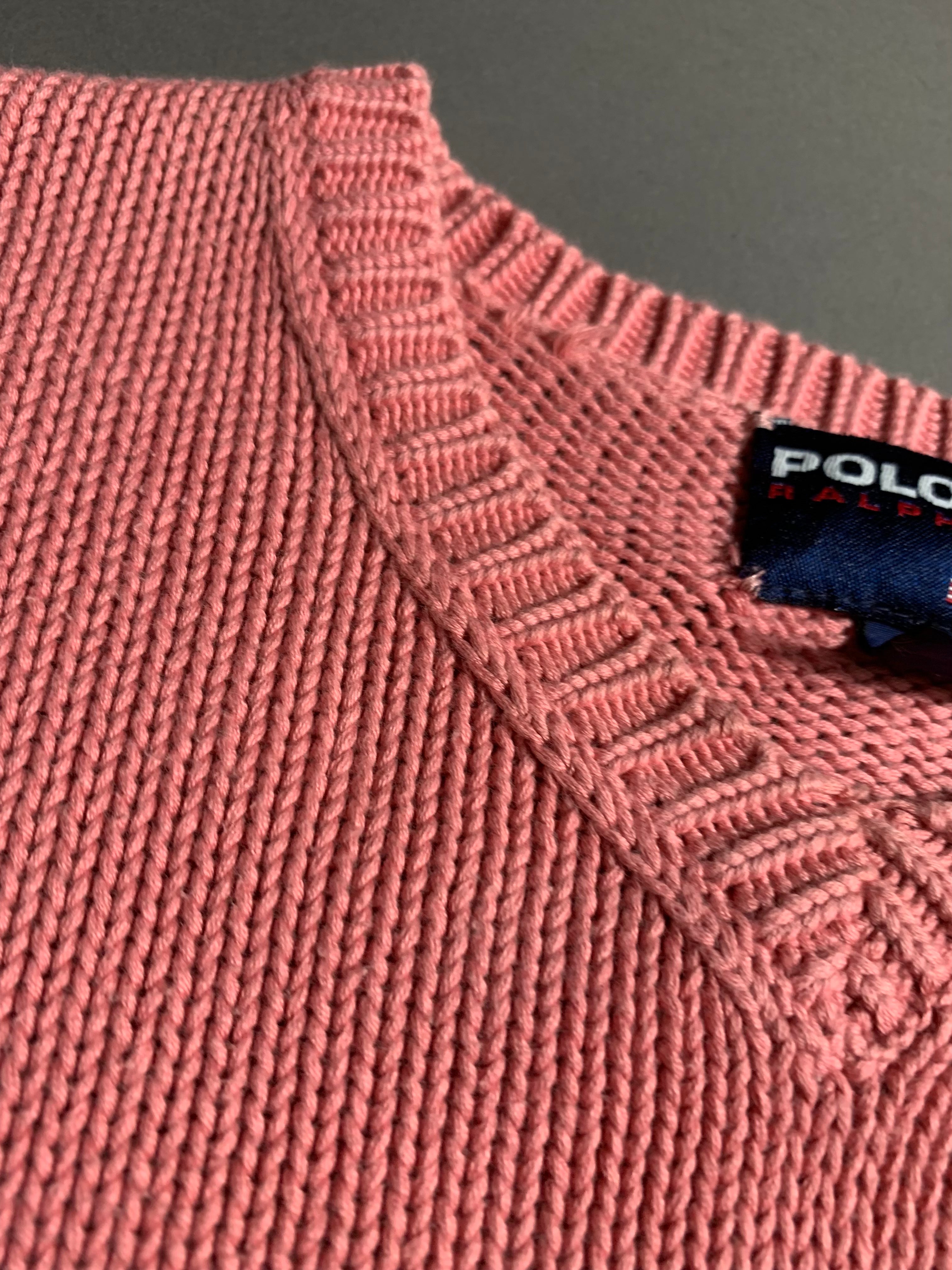Polo Ralph Lauren Vintage Y2K Sweatshirt Knit M Mens