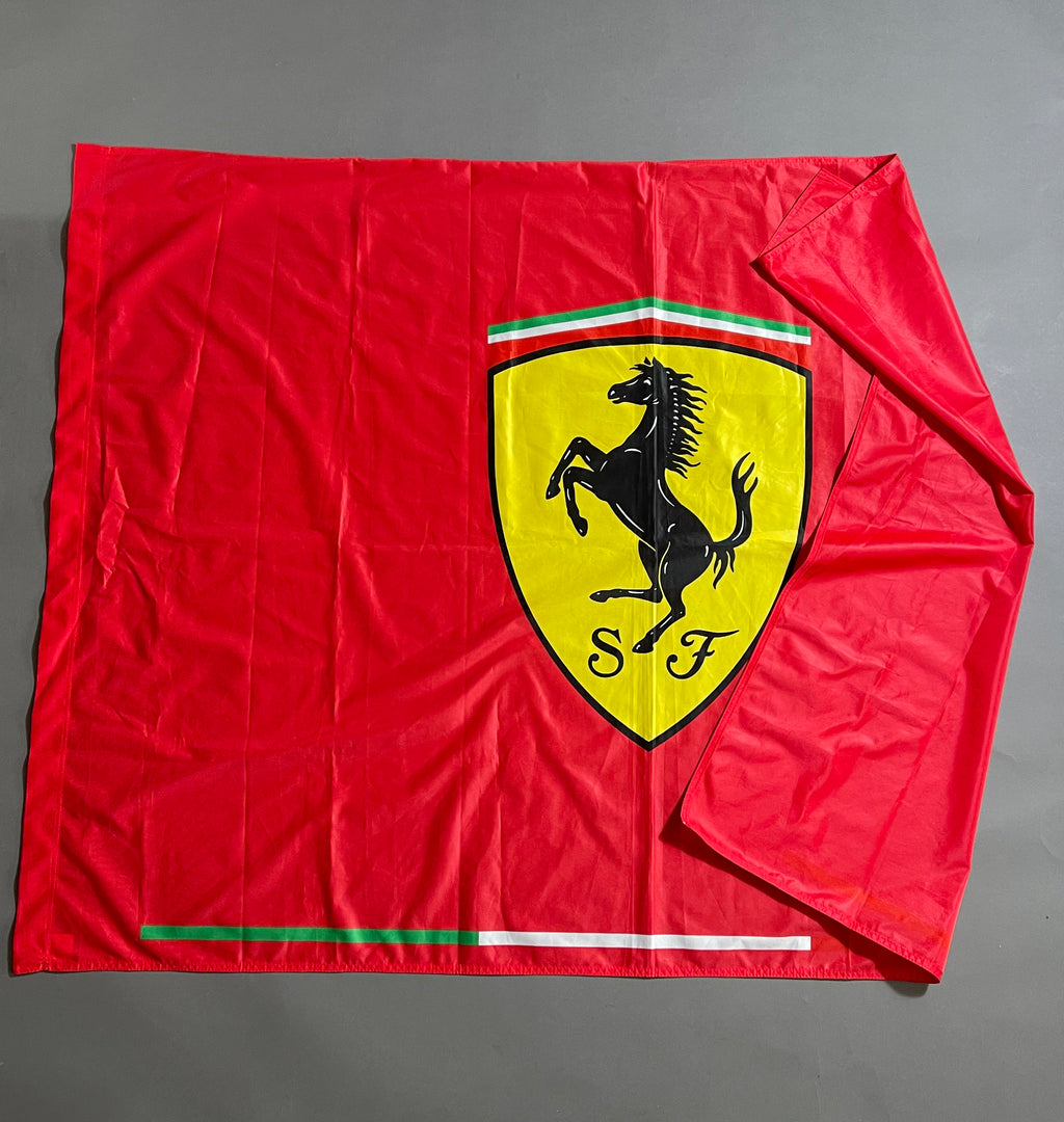 Ferrari Flag Vintage Y2K Home