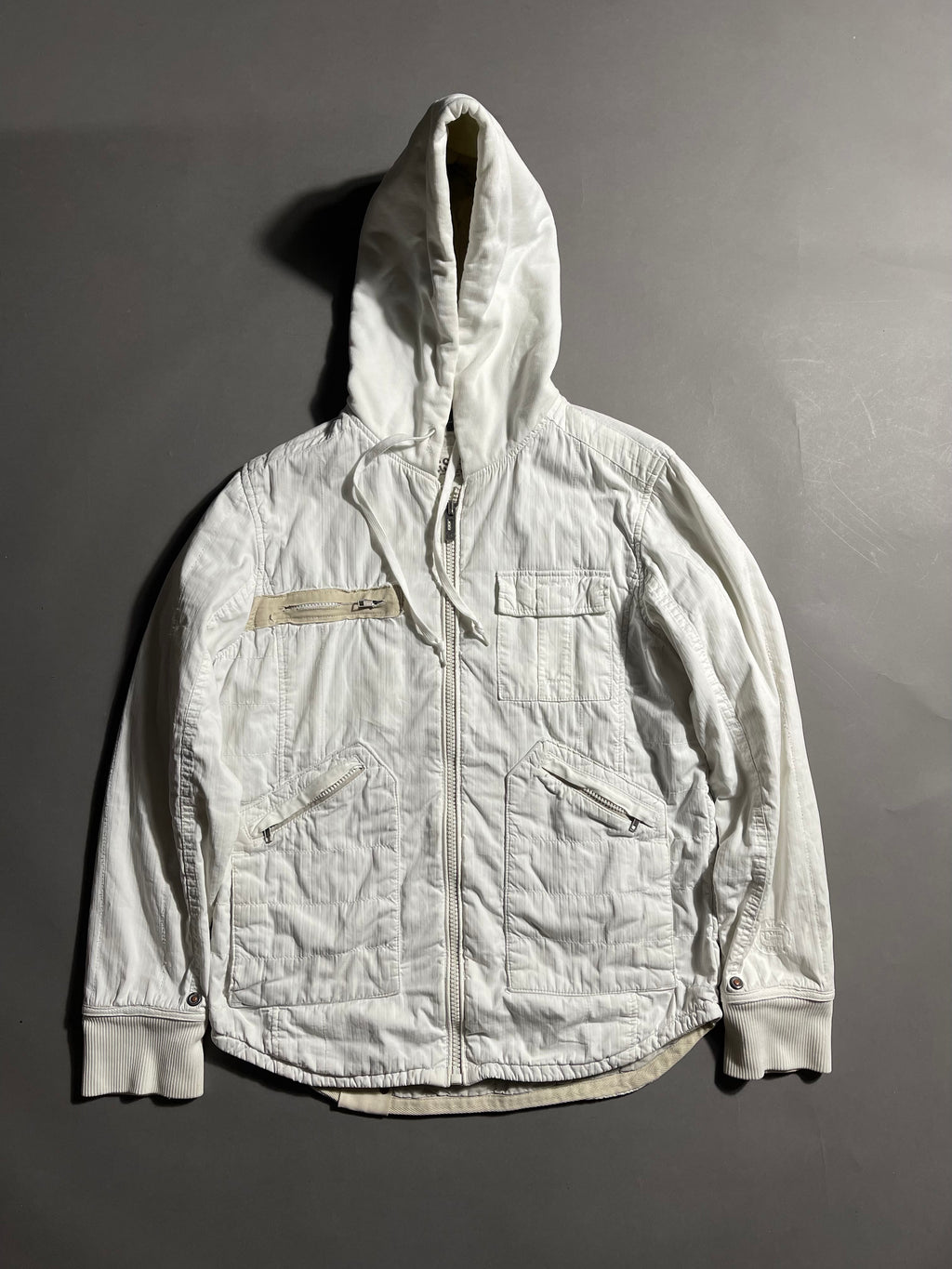 G-Star Raw Vintage Y2K Quilted  Puffer Jacket L Mens