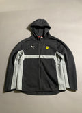 Puma x Ferrari Vintage Y2K Zip Hoodie M Mens