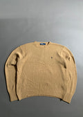 Polo Ralph Lauren Vintage Y2K Sweatshirt Knit M Mens